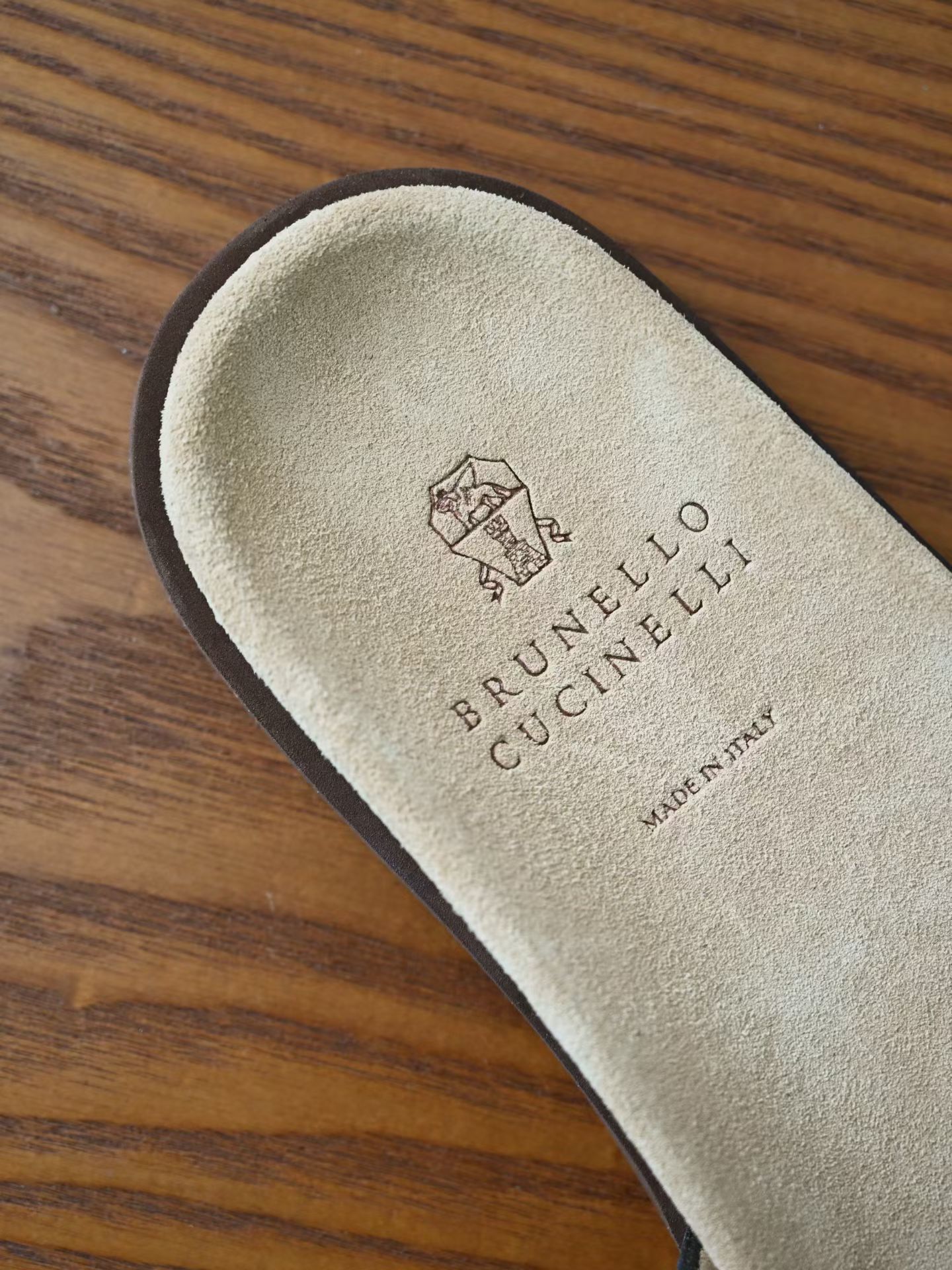 BC Brunello Cucinelli - Premium Suede Summer Slides Handmade Edition