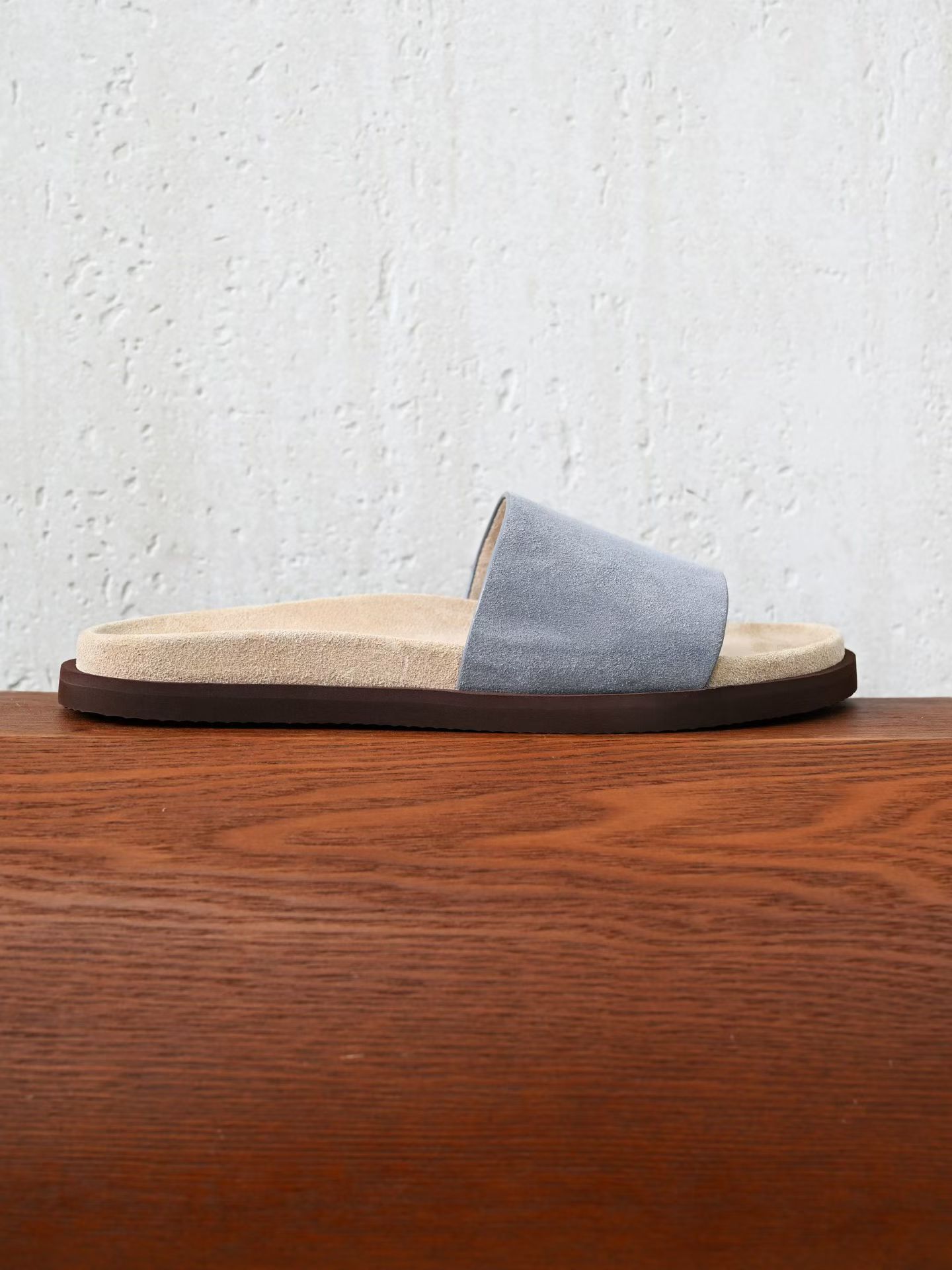 BC Brunello Cucinelli - Premium Suede Summer Slides Handmade Edition