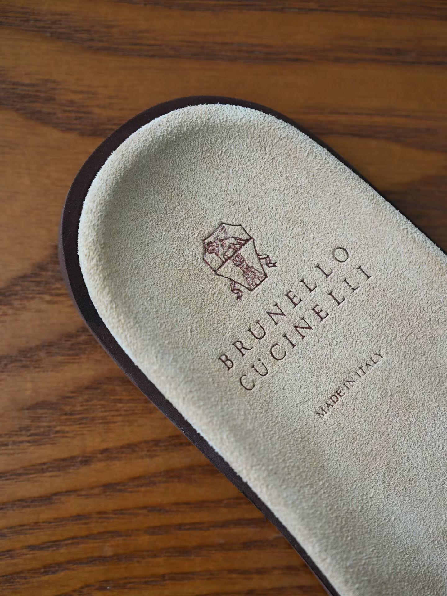 BC Brunello Cucinelli - Premium Suede Summer Slides Handmade Edition