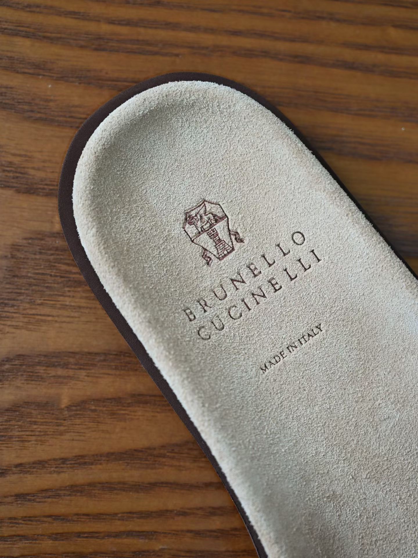 BC Brunello Cucinelli - Premium Suede Summer Slides Handmade Edition