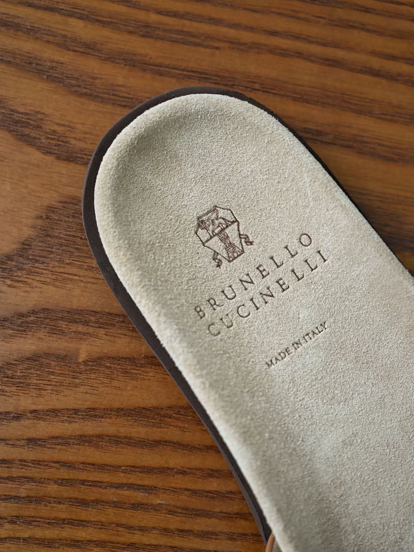 BC Brunello Cucinelli - Premium Suede Summer Slides Handmade Edition