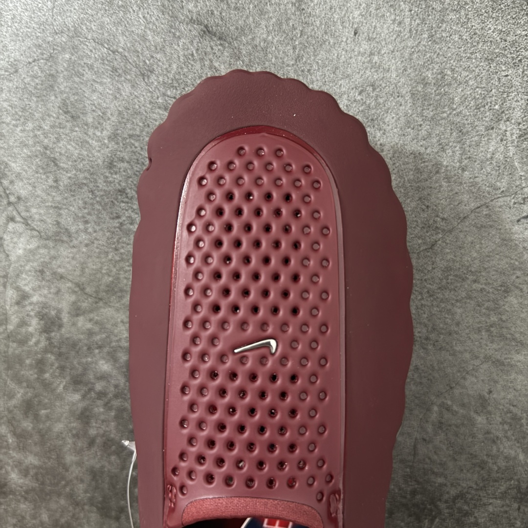 Nike Mind 001 按摩鞋 舒适柔软 包头 拖鞋 男女同款 深红 HQ4307-601