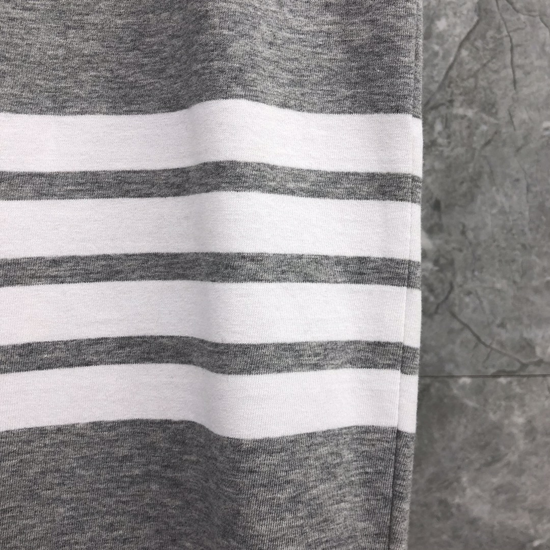 THOM BROWNE 经典四杠松紧腰卫裤 运动裤 休闲裤 裤子 灰色  藏青色