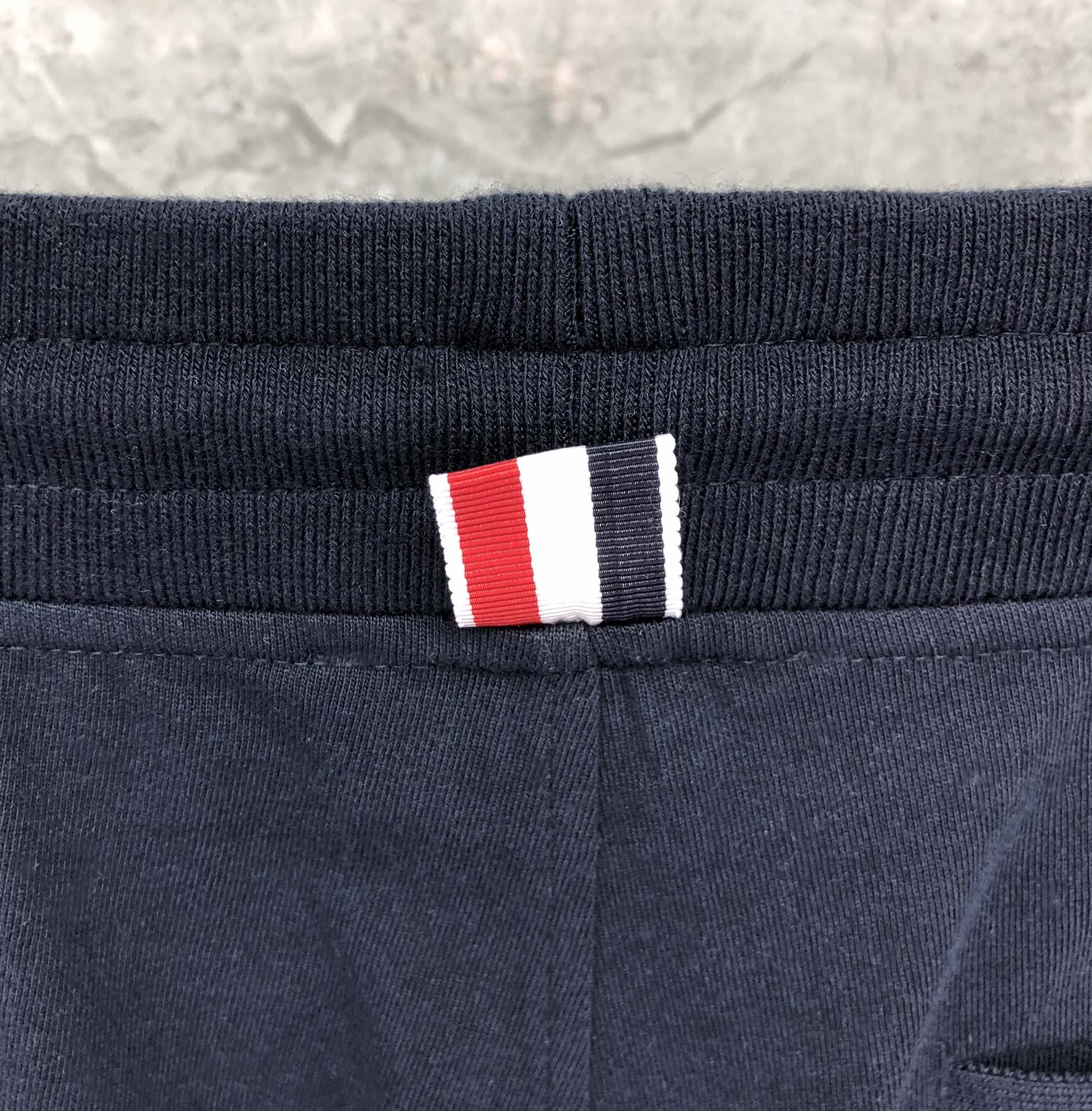 THOM BROWNE 经典四杠松紧腰卫裤 运动裤 休闲裤 裤子 灰色  藏青色