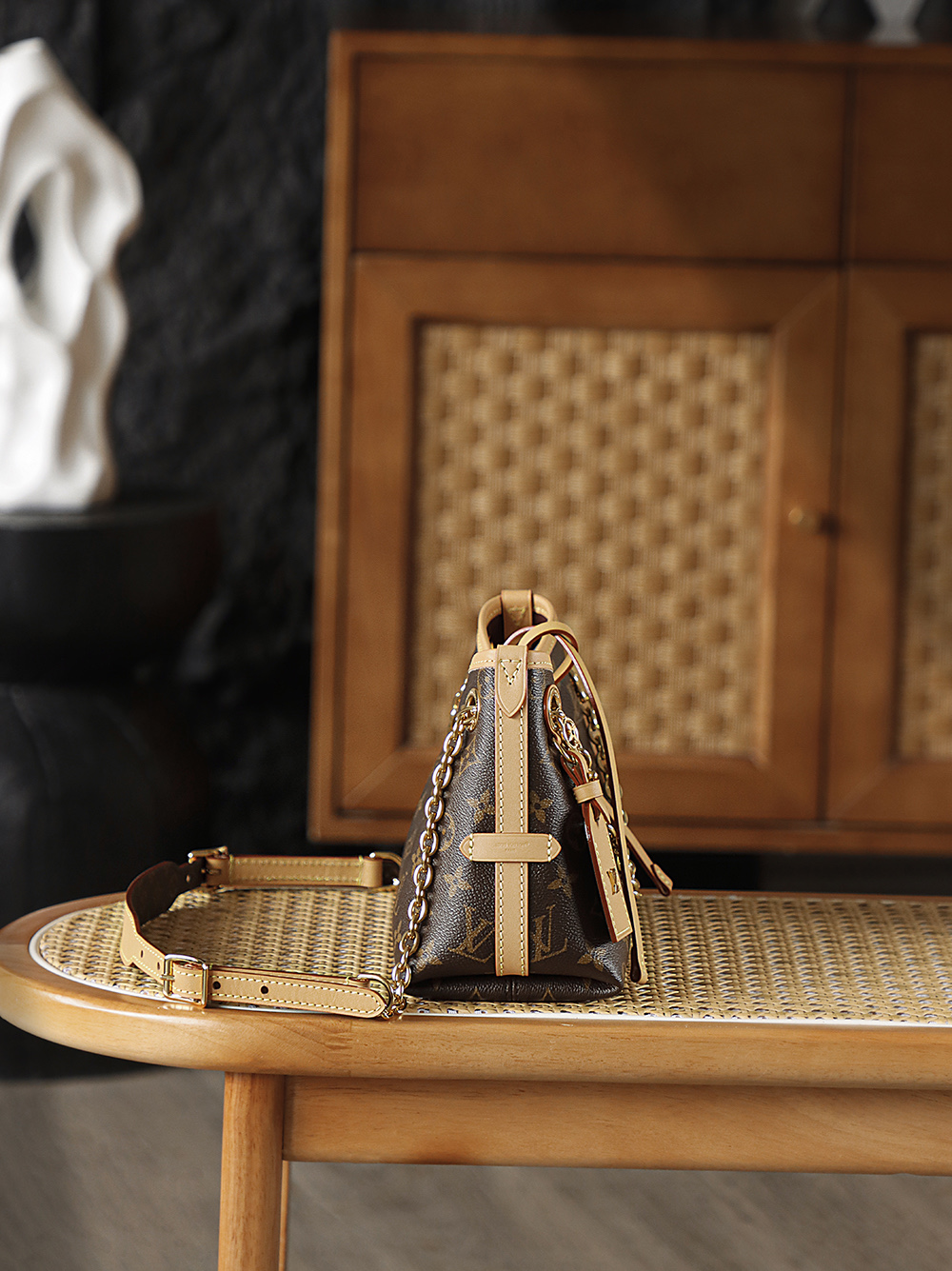 Louis Vuitton Carryall BB LV Travel Bag — Monogram Canvas with Gold-Tone Hardware — 1:1 Top-Tier Replica (A0 M13014)