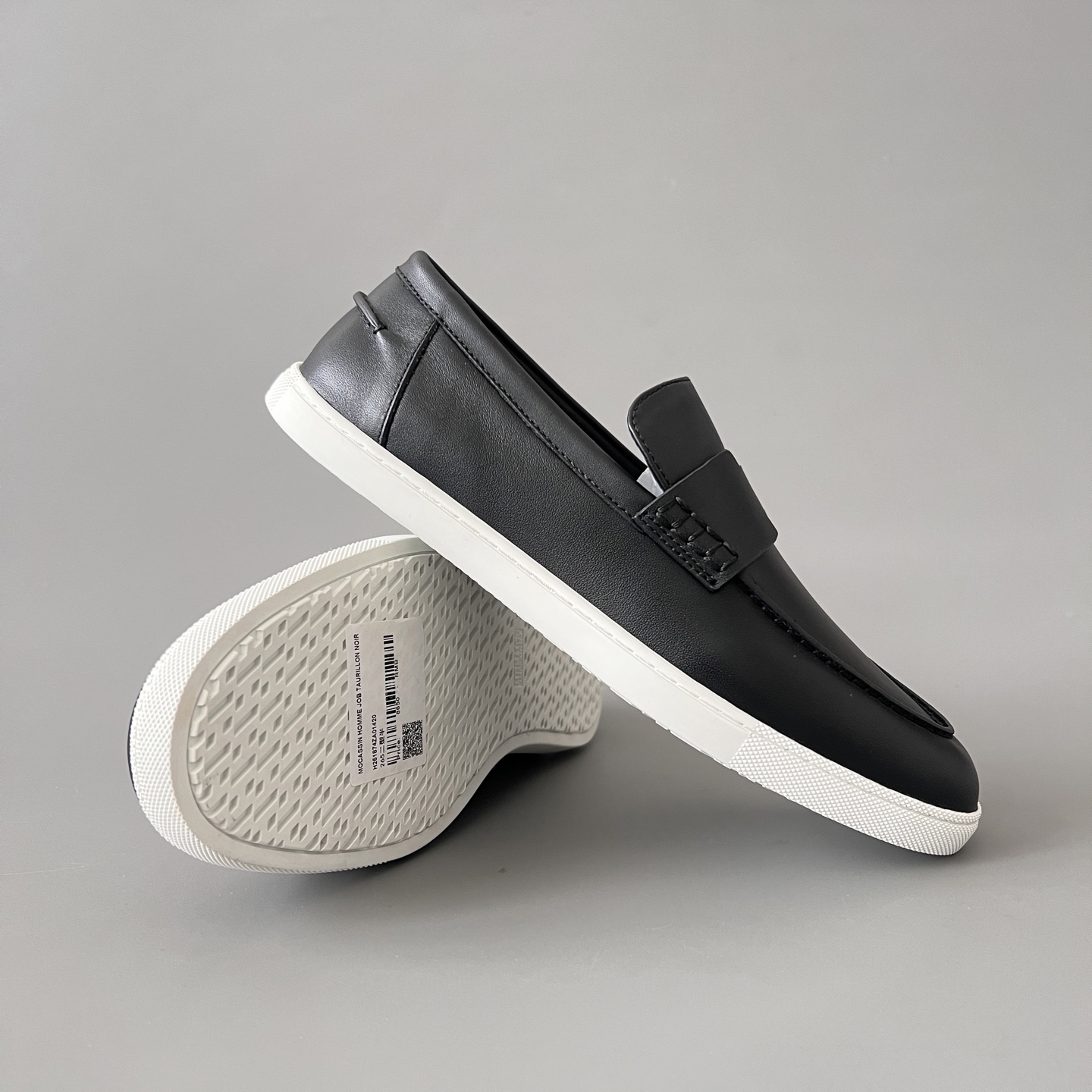 HERMES Job  Luxury Leather Loafers Sneakers - Premium Calfskin - Handmade 1:1 Mirror Quality H252908Z A01