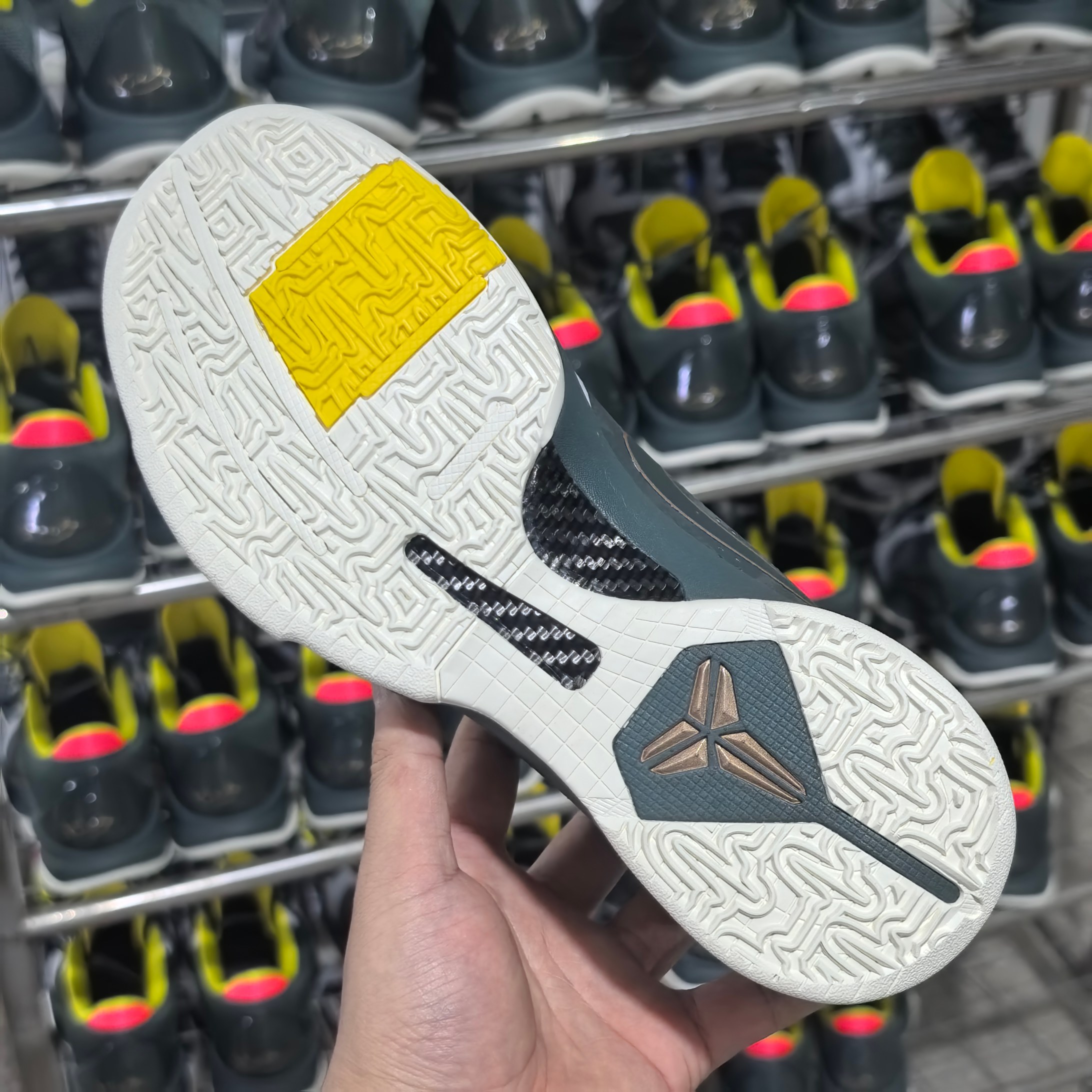 STAR S级 Kobe5 Protro  Forest Green 前掌气垫 后掌EVA 籃球鞋 球鞋 實戰鞋  真碳板  波鞋  EYBL灰绿 CD4991-300