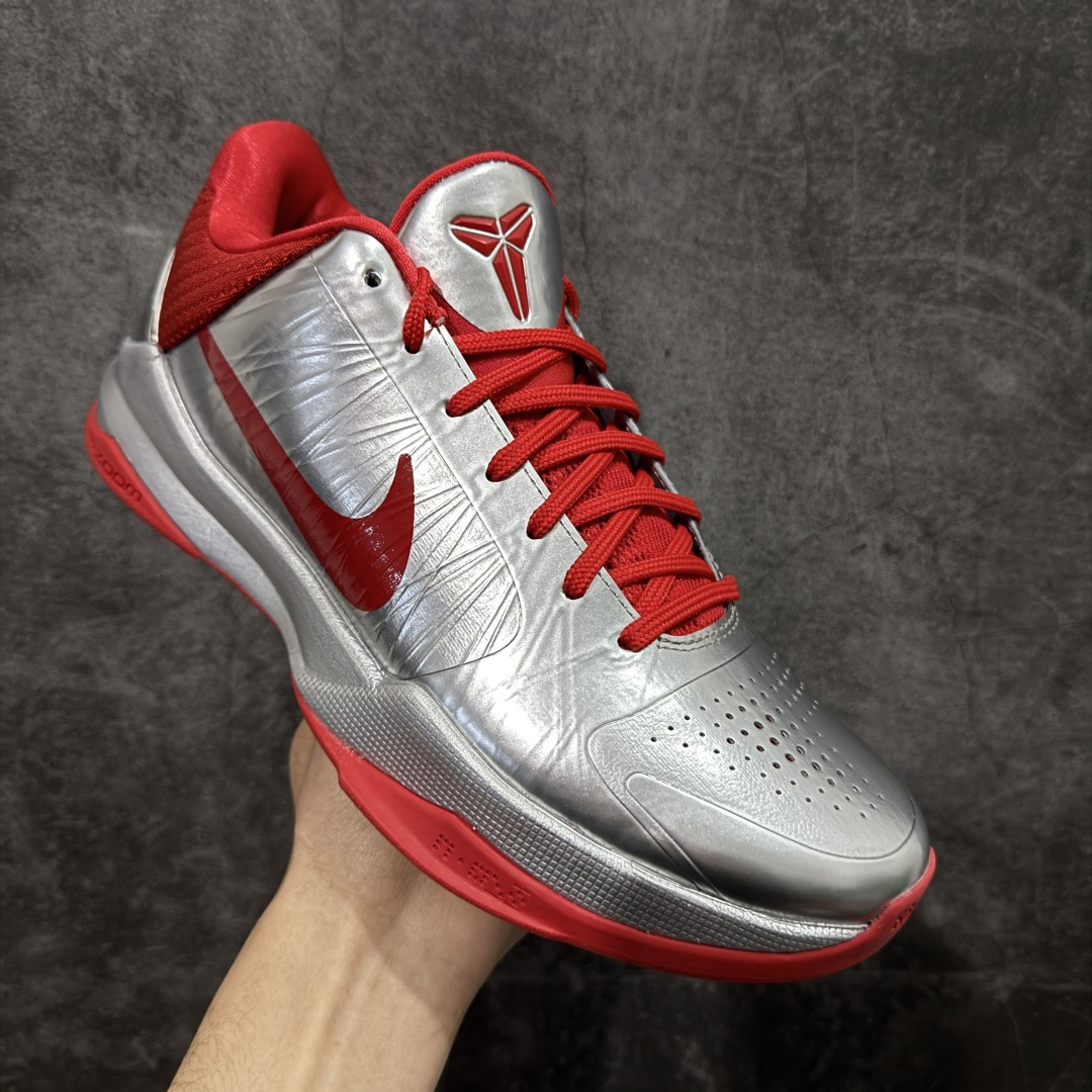 S2 Kobe5  科比 5  前掌气垫 后掌EVA 籃球鞋 球鞋 實戰鞋  真碳板  波鞋  高中母校 银红 IV2712-001