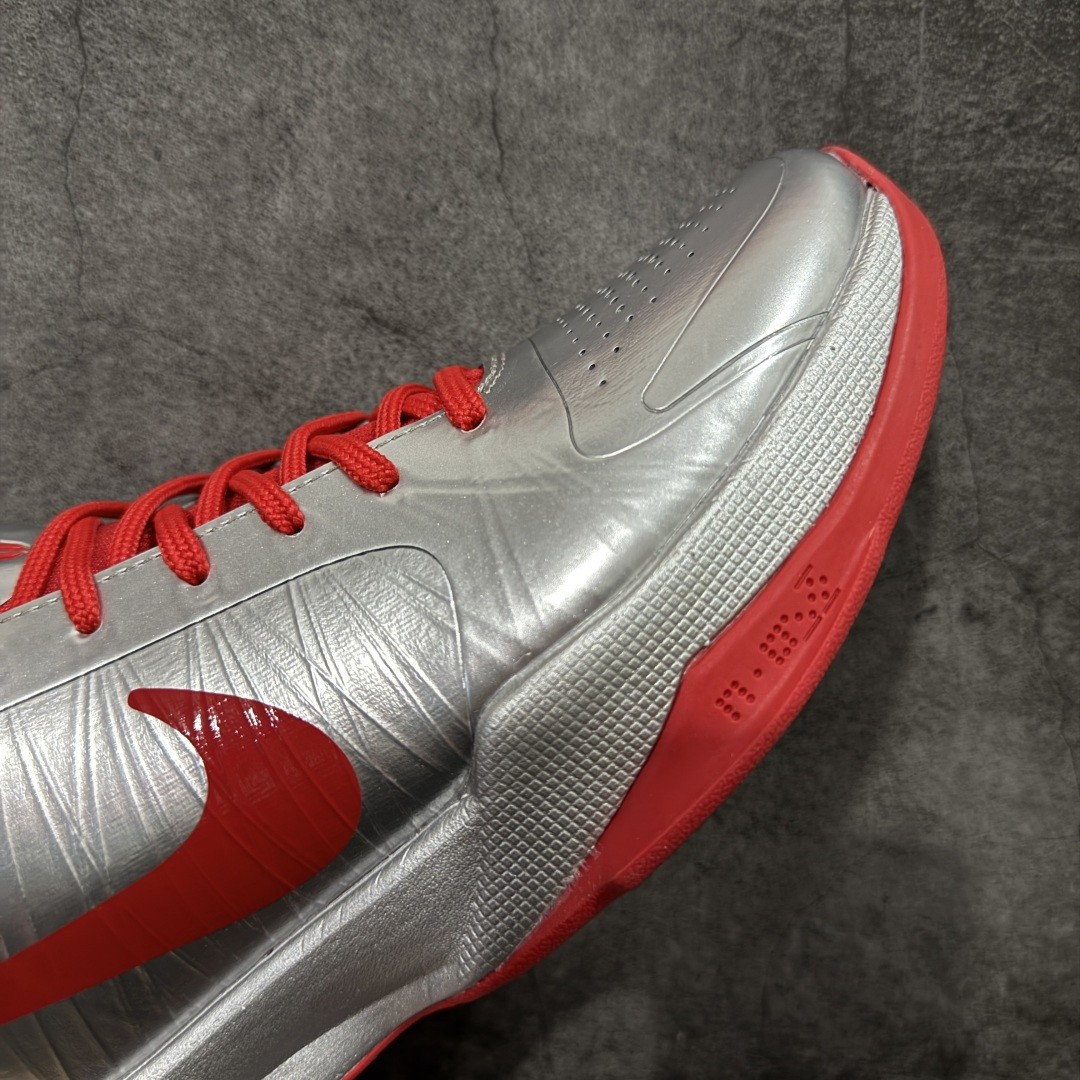 S2 Kobe5  科比 5  前掌气垫 后掌EVA 籃球鞋 球鞋 實戰鞋  真碳板  波鞋  高中母校 银红 IV2712-001