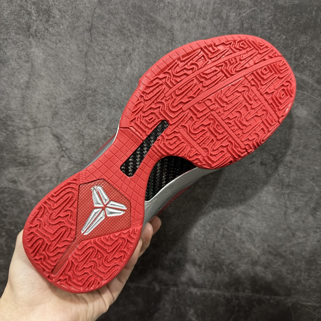 S2 Kobe5  科比 5  前掌气垫 后掌EVA 籃球鞋 球鞋 實戰鞋  真碳板  波鞋  高中母校 银红 IV2712-001