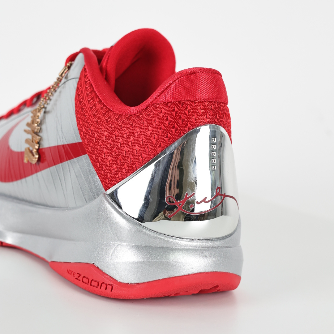 H12/Godkiller  Caitlin Clark  KOBE 5 科比 5  气垫  籃球鞋 球鞋 實戰鞋 真碳板 波鞋 银红 IV2712-001