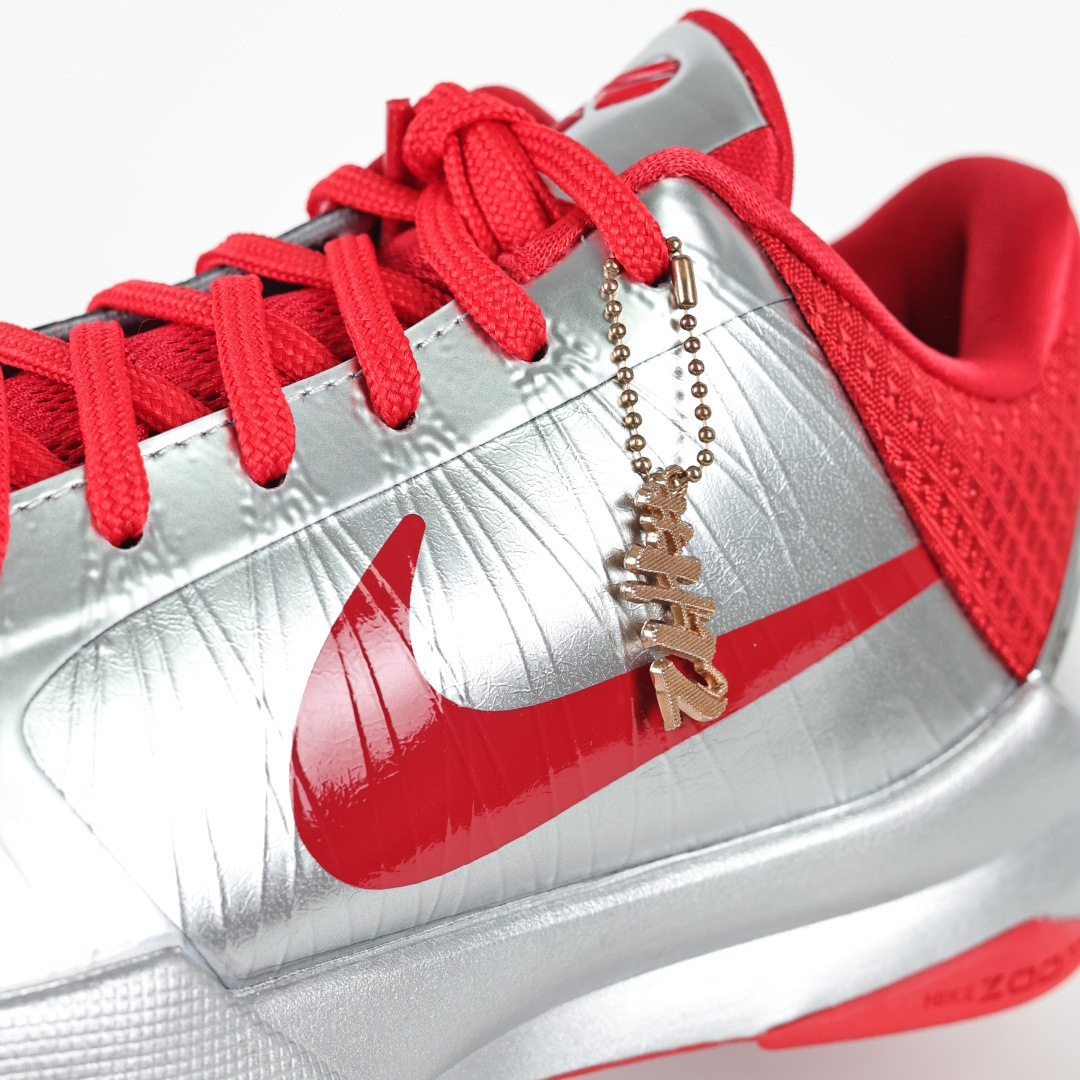 H12/Godkiller  Caitlin Clark  KOBE 5 科比 5  气垫  籃球鞋 球鞋 實戰鞋 真碳板 波鞋 银红 IV2712-001