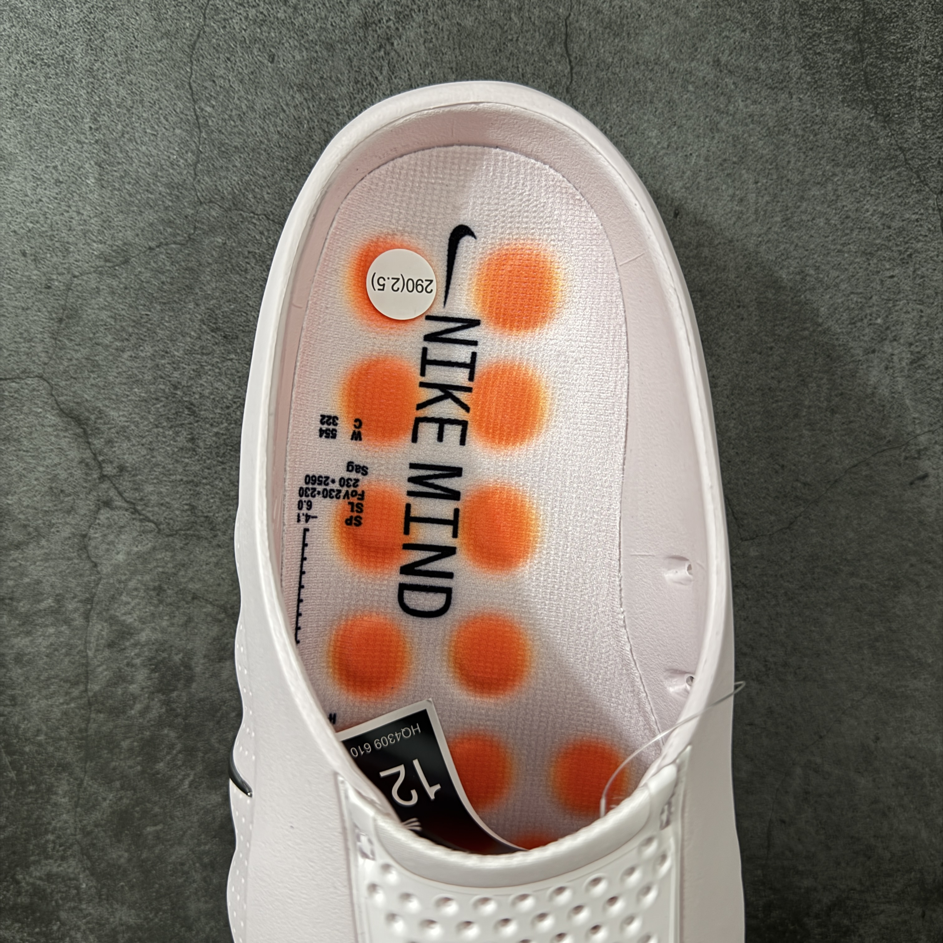 Nike Mind 001 按摩鞋 舒适柔软 包头 拖鞋男女同款 粉色 Q8502-001