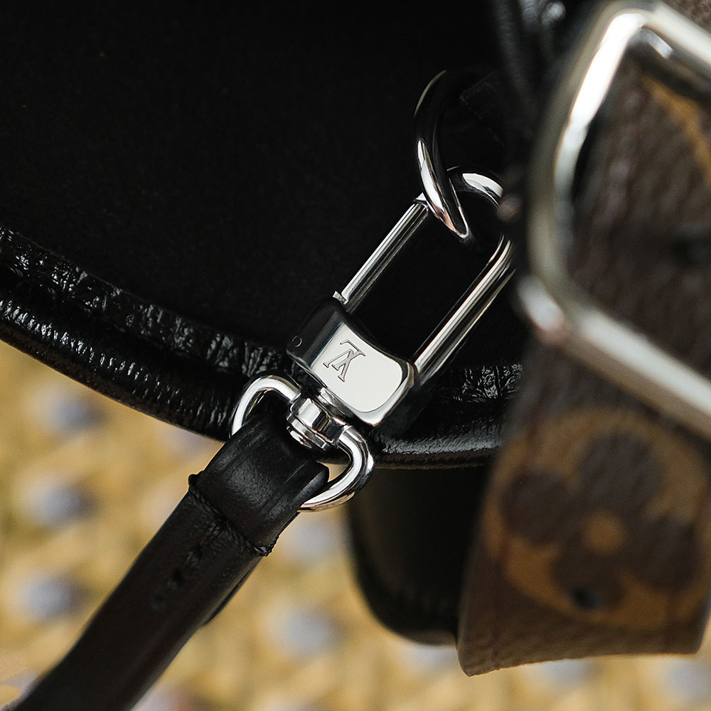 Louis Vuitton Carryall Dark MM LV Travel Bag — Monogram Canvas with Gold-Tone Hardware — 1:1 Top-Tier Replica 托特 (A0 M25143)