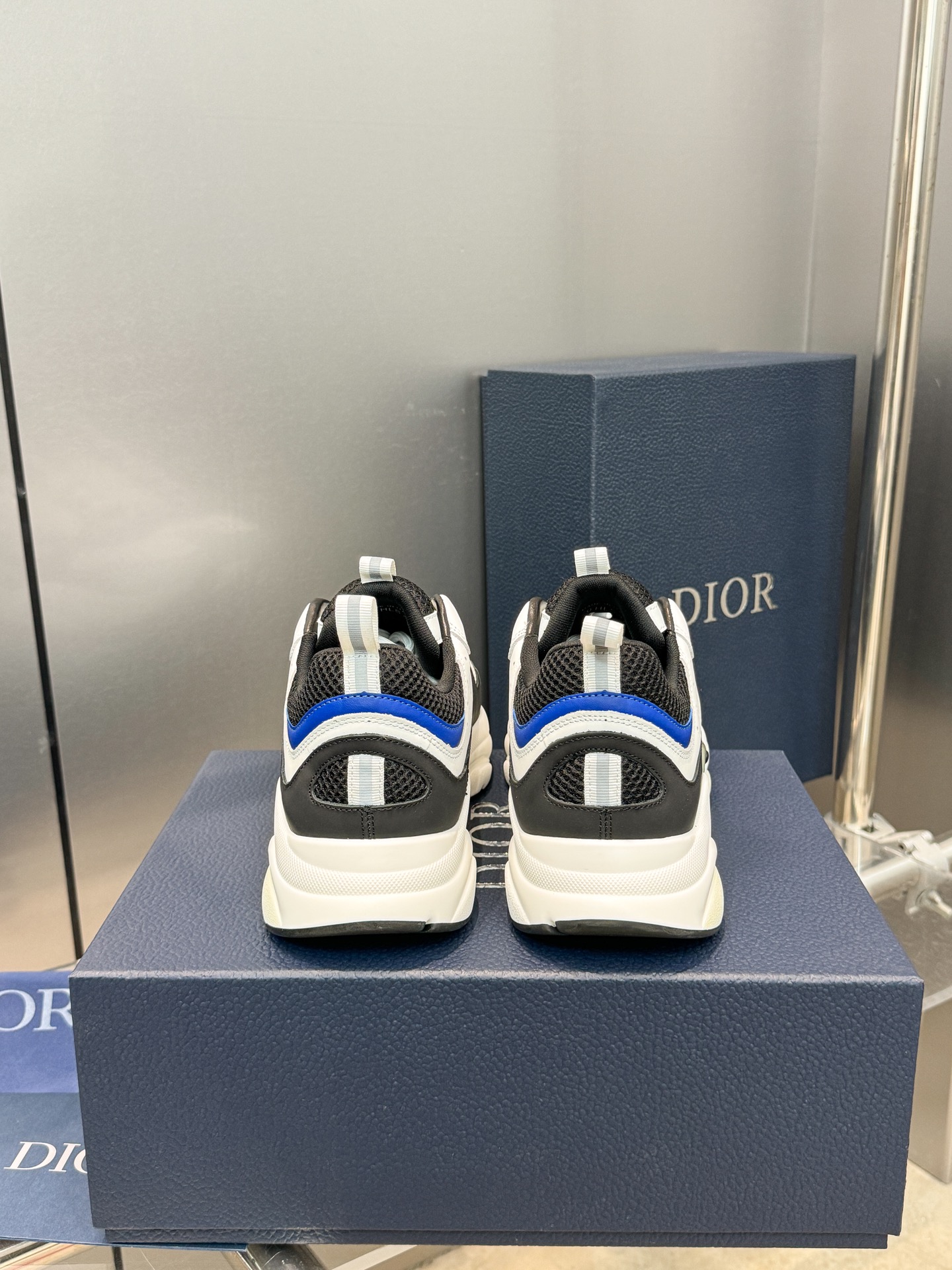 Dior B22 Sneakers - Technical Mesh and Calfskin Luxury Runners | Premium Retro Design 3SN231