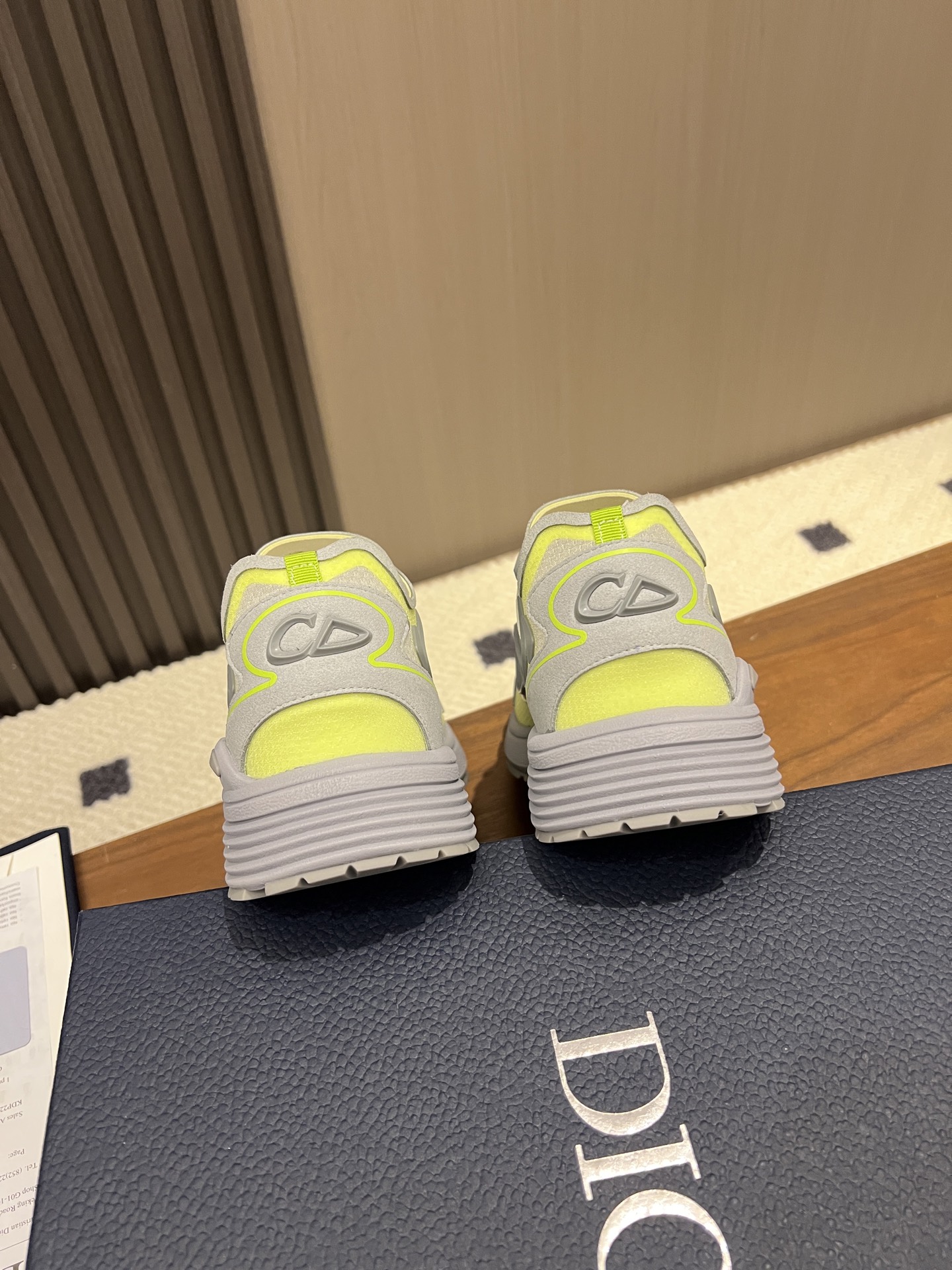 Dior 迪奥 B30 网眼织物  低筒 休闲鞋 运动鞋 板鞋 男鞋 女鞋 C5  网面 灰绿色 3SN342ABF_H814