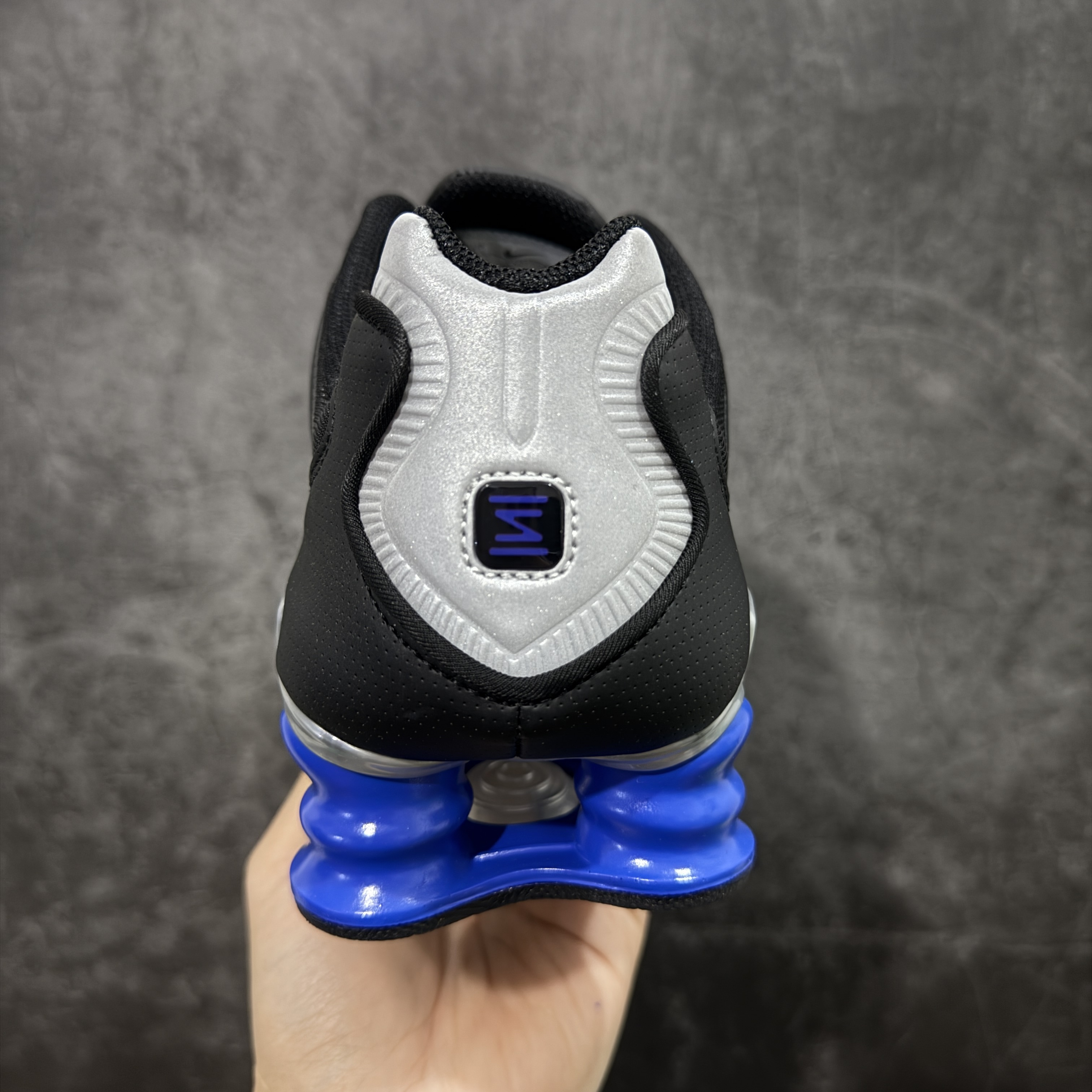 Nike Shox TL  全掌气柱缓震 休闲 运动跑鞋  男鞋 波鞋 黑蓝 CN0151-004
