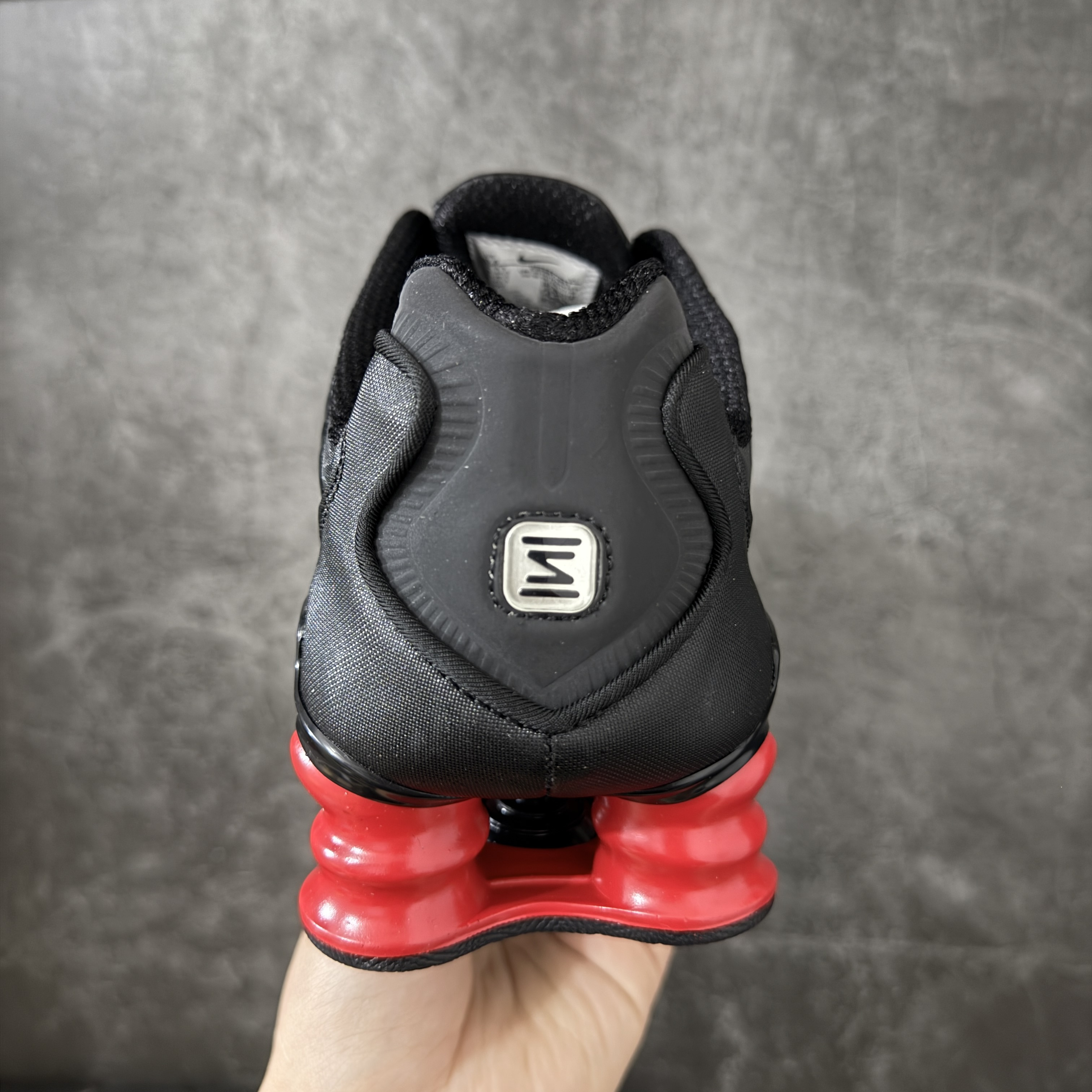 Nike Shox TL  全掌气柱缓震 休闲 运动跑鞋  男鞋 波鞋 黑红银 CN0151-003