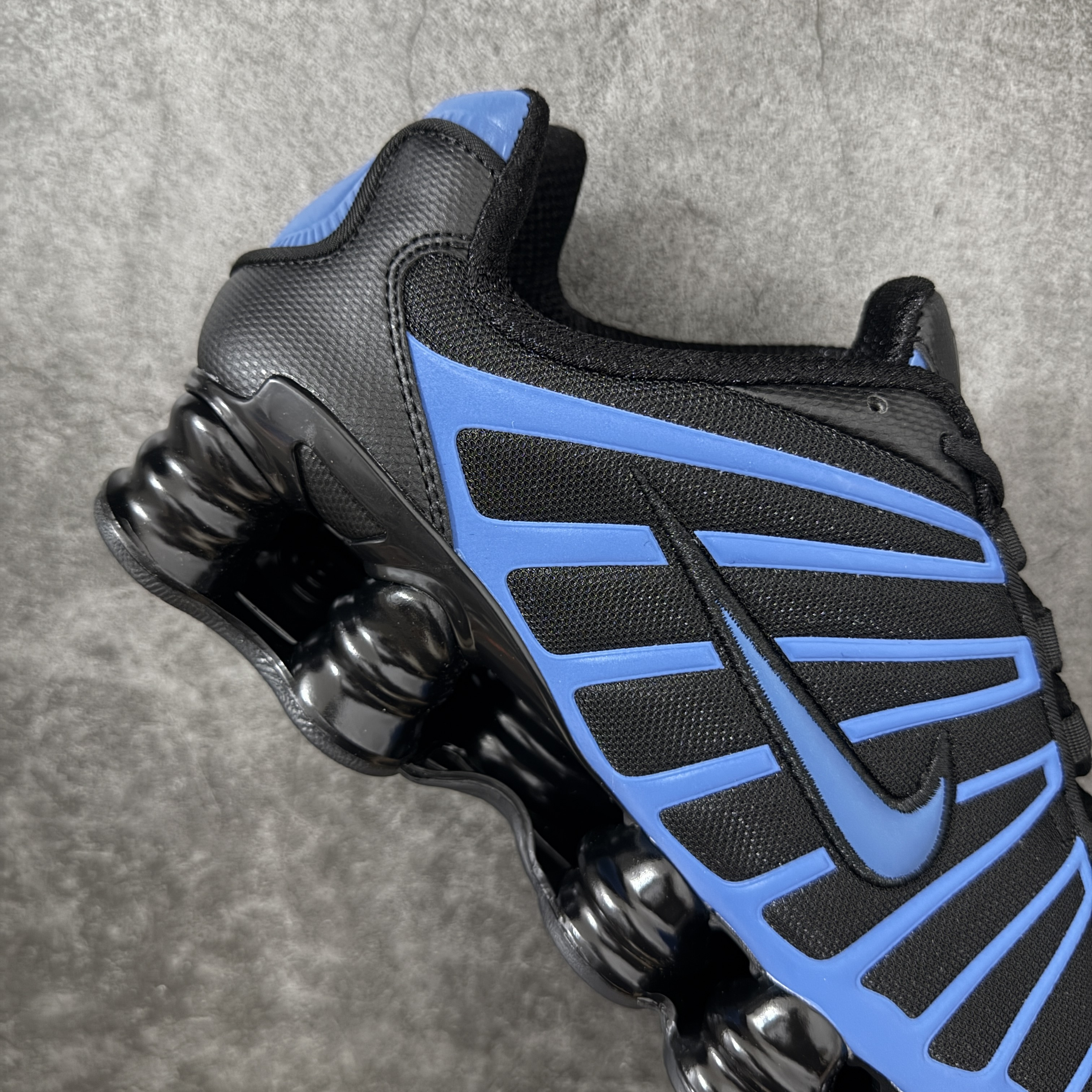 Nike Shox TL  全掌气柱缓震 休闲 运动跑鞋  男鞋 波鞋 蓝黑 IH1338-002
