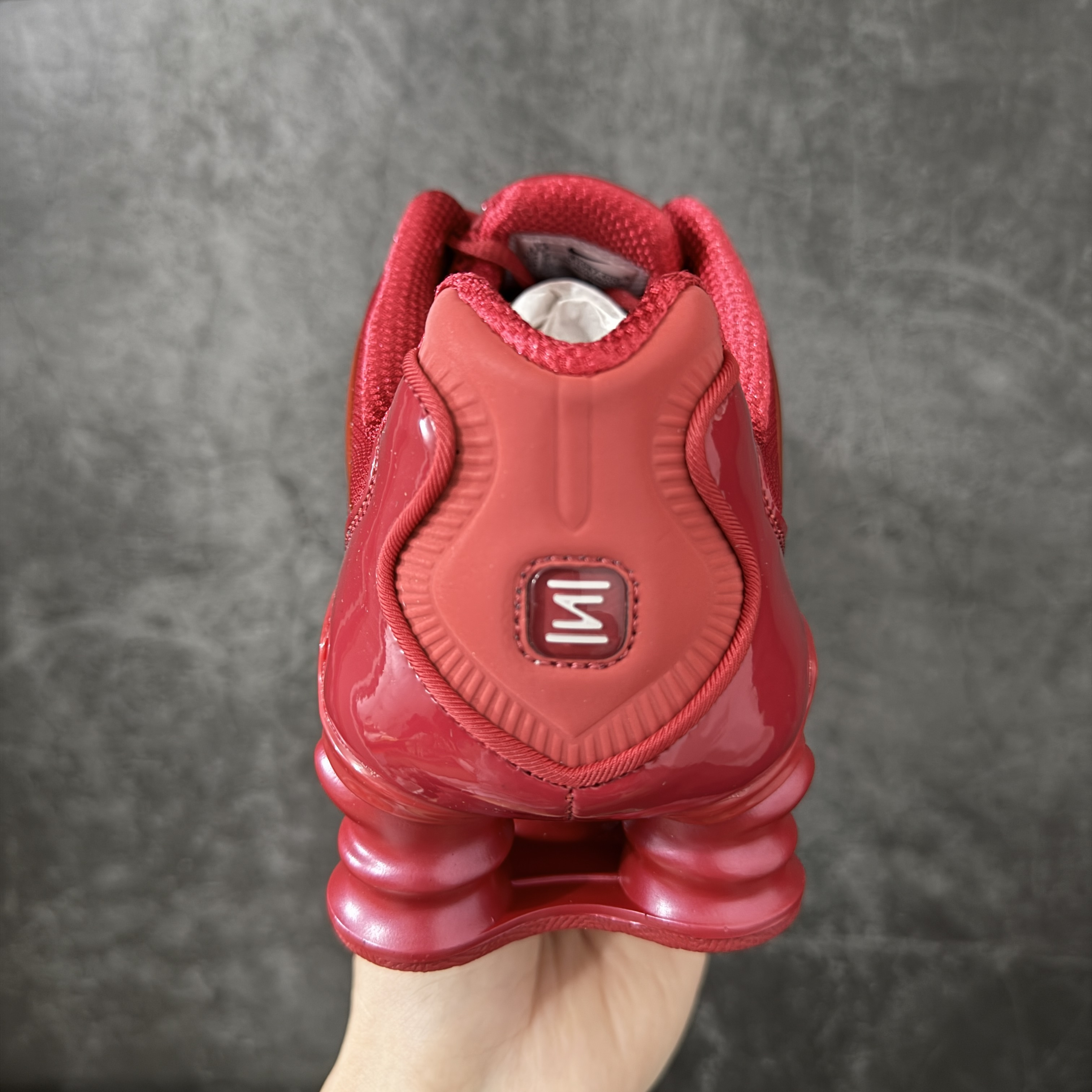 Nike Shox TL  全掌气柱缓震 休闲 运动跑鞋  男鞋 波鞋 鲜红 AR3566-602