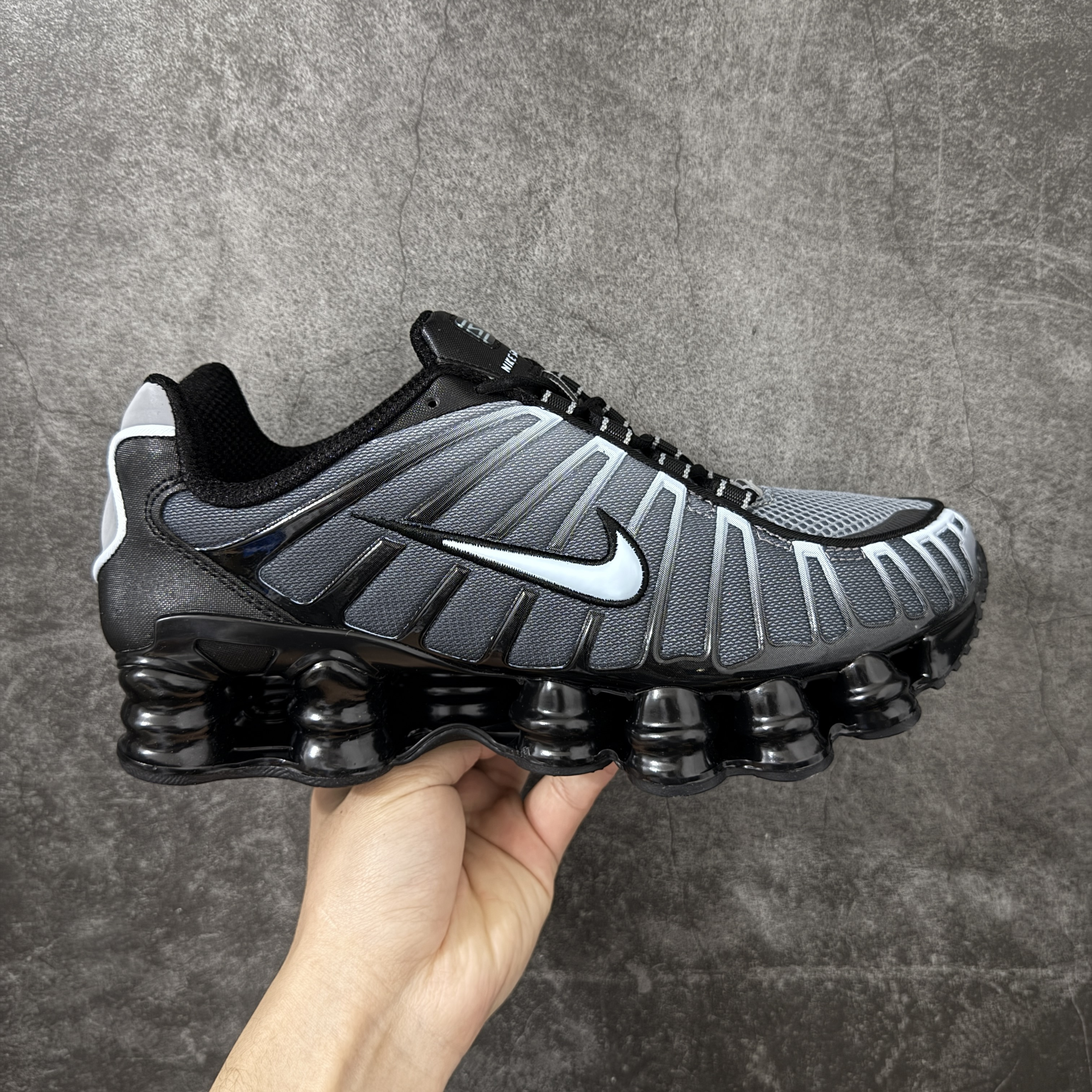 Nike Shox TL  全掌气柱缓震 休闲 运动跑鞋  男鞋 波鞋 黑蓝 IF6202-002