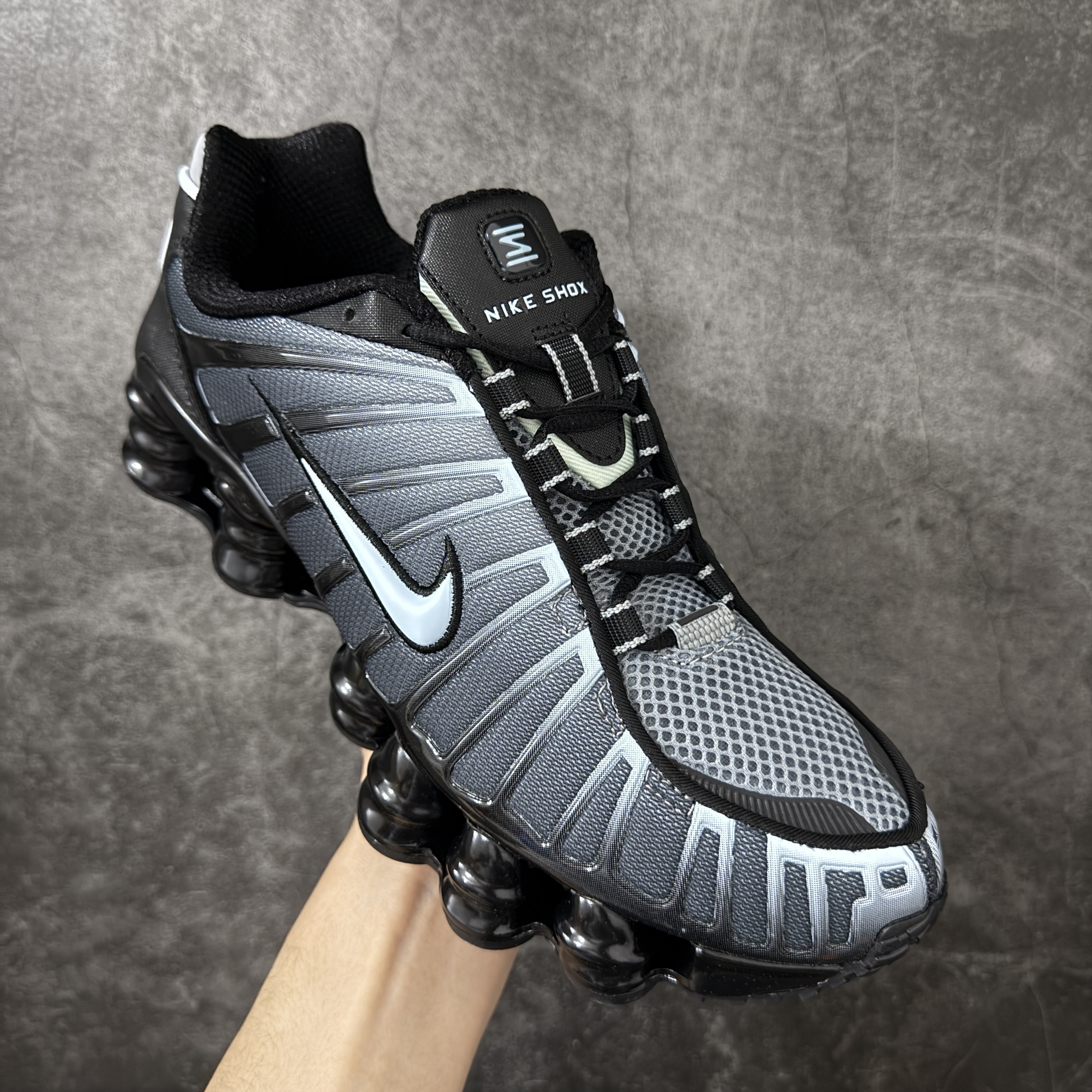 Nike Shox TL  全掌气柱缓震 休闲 运动跑鞋  男鞋 波鞋 黑蓝 IF6202-002