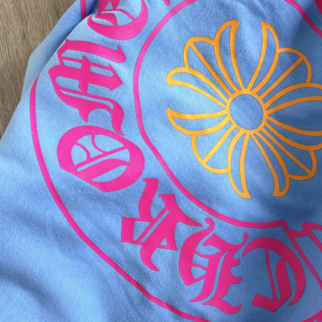 Chrome Hearts CH 克罗心  圆领 短袖 T恤  A0  迈阿密限定 蓝色