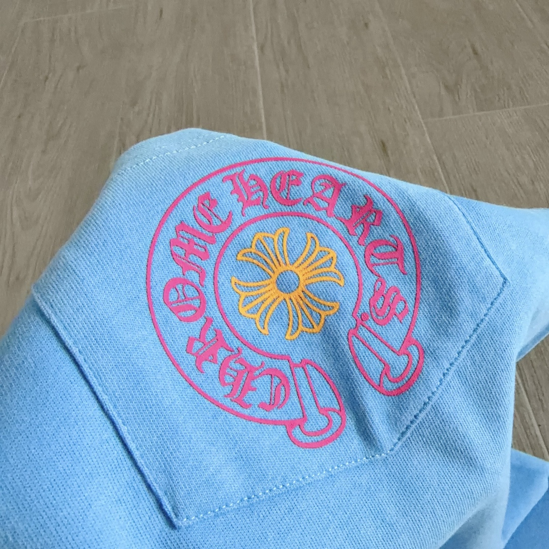 Chrome Hearts CH 克罗心  圆领 短袖 T恤  A0  迈阿密限定 蓝色