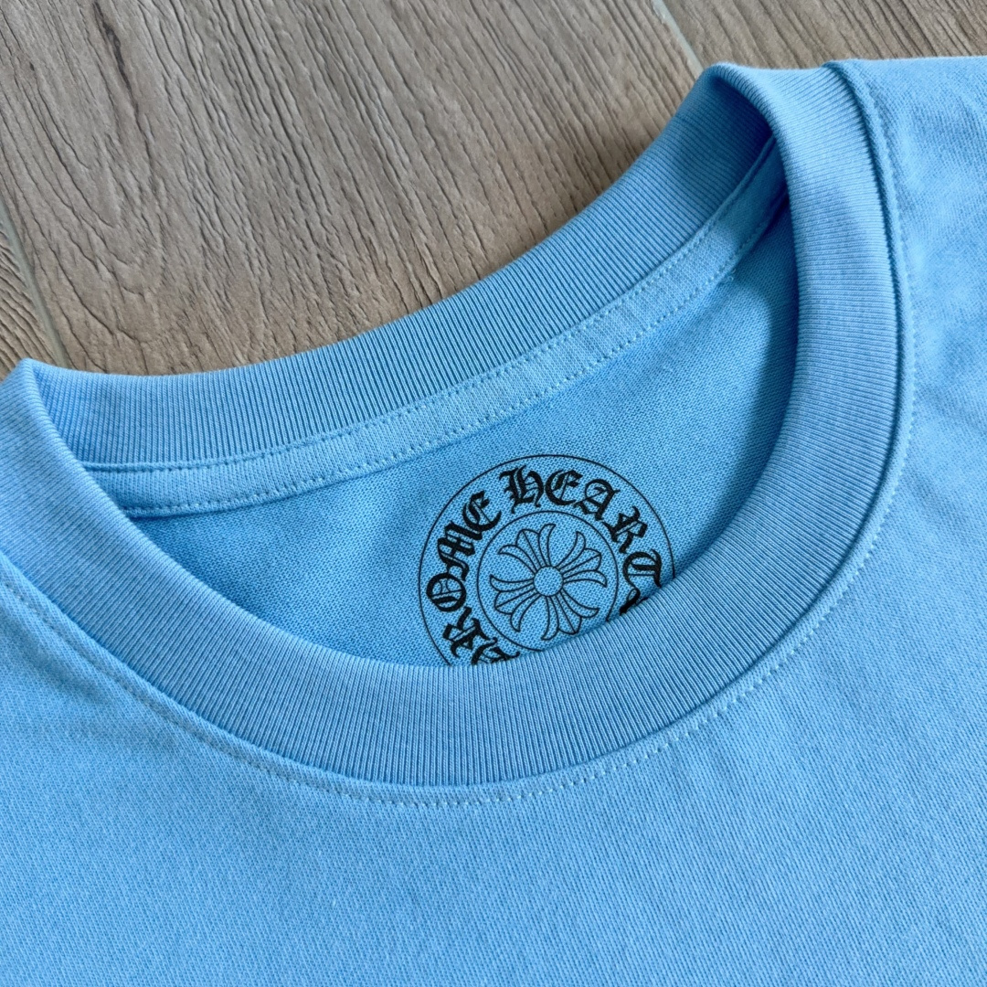 Chrome Hearts CH 克罗心  圆领 短袖 T恤  A0  迈阿密限定 蓝色
