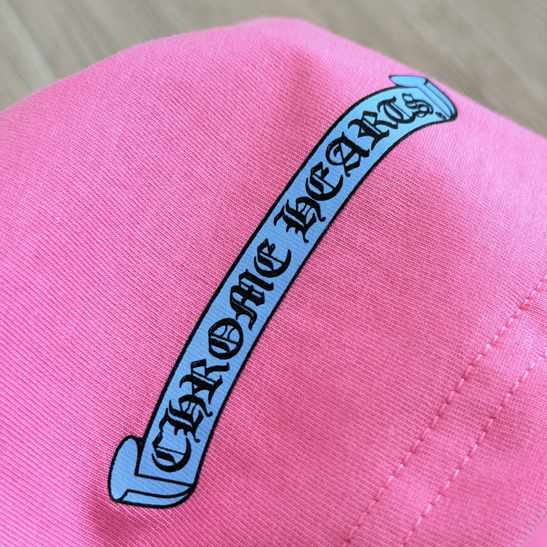 Chrome Hearts CH 克罗心  圆领 短袖 T恤  A0  多巴胺 粉色 