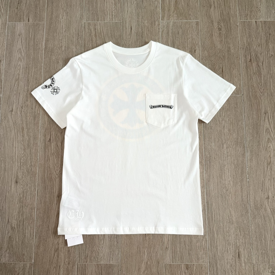 Chrome Hearts CH 克罗心  圆领 短袖 T恤  A0  金币十字架 