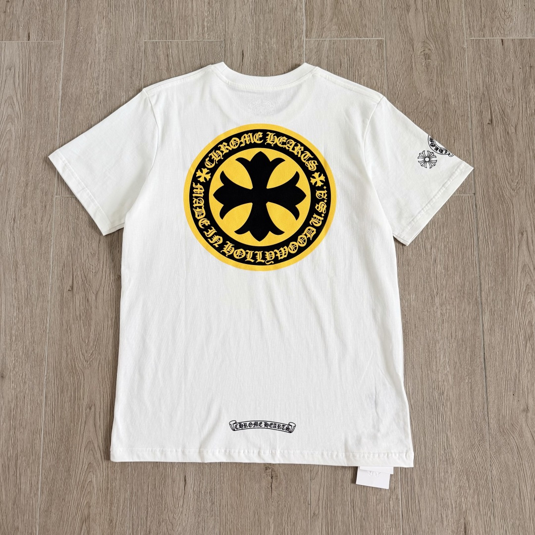 Chrome Hearts CH 克罗心  圆领 短袖 T恤  A0  金币十字架 