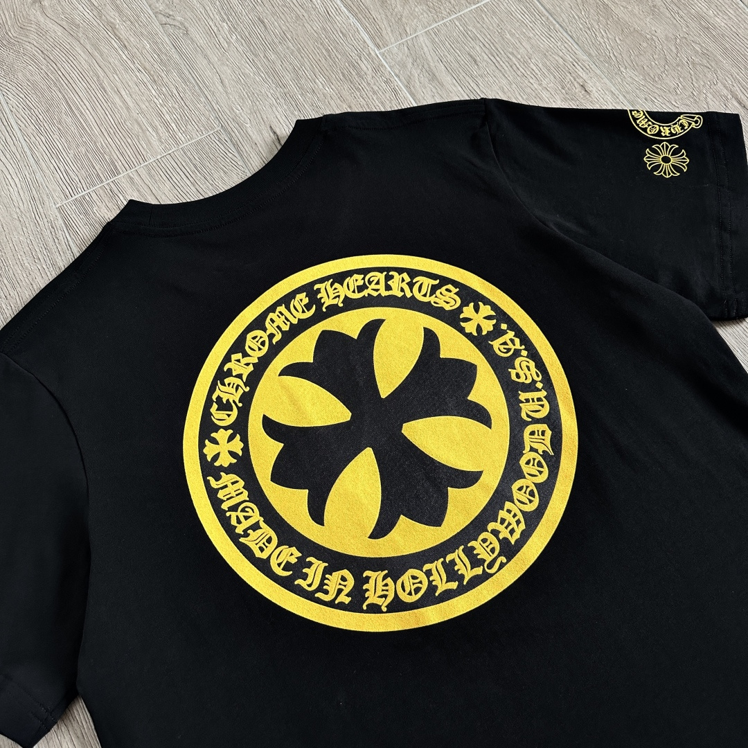 Chrome Hearts CH 克罗心  圆领 短袖 T恤  A0  金币十字架 