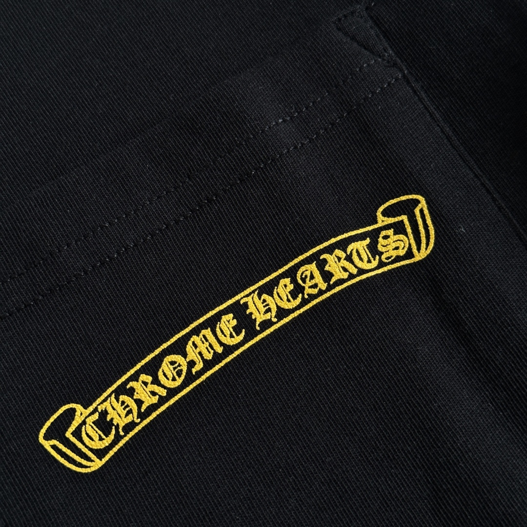 Chrome Hearts CH 克罗心  圆领 短袖 T恤  A0  金币十字架 