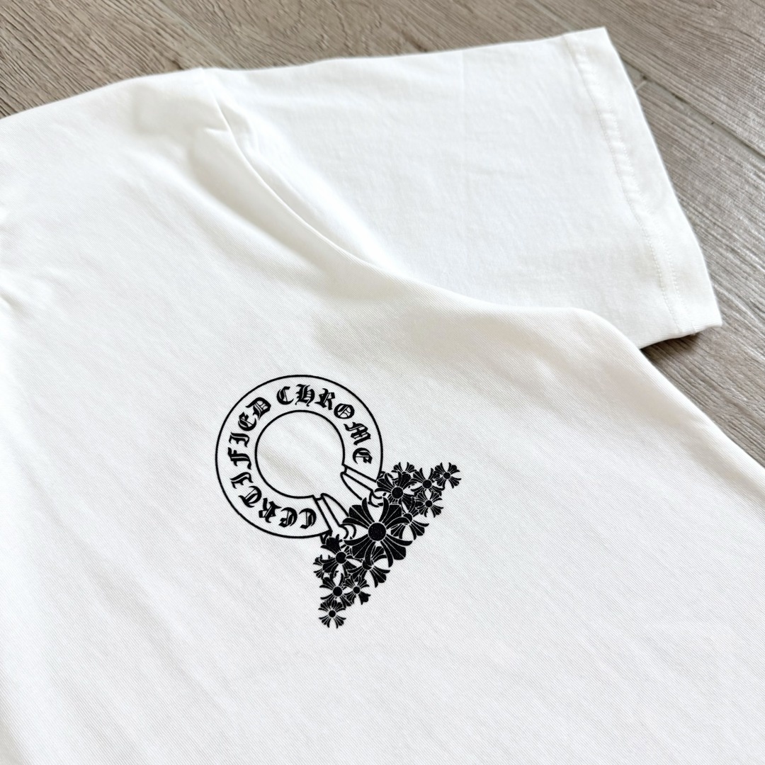 Chrome Hearts CH 克罗心  圆领 短袖 T恤  A0 墓葬十字群