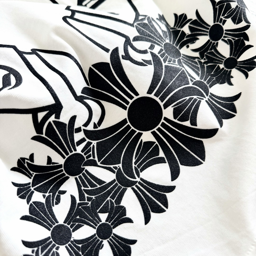 Chrome Hearts CH 克罗心  圆领 短袖 T恤  A0 墓葬十字群