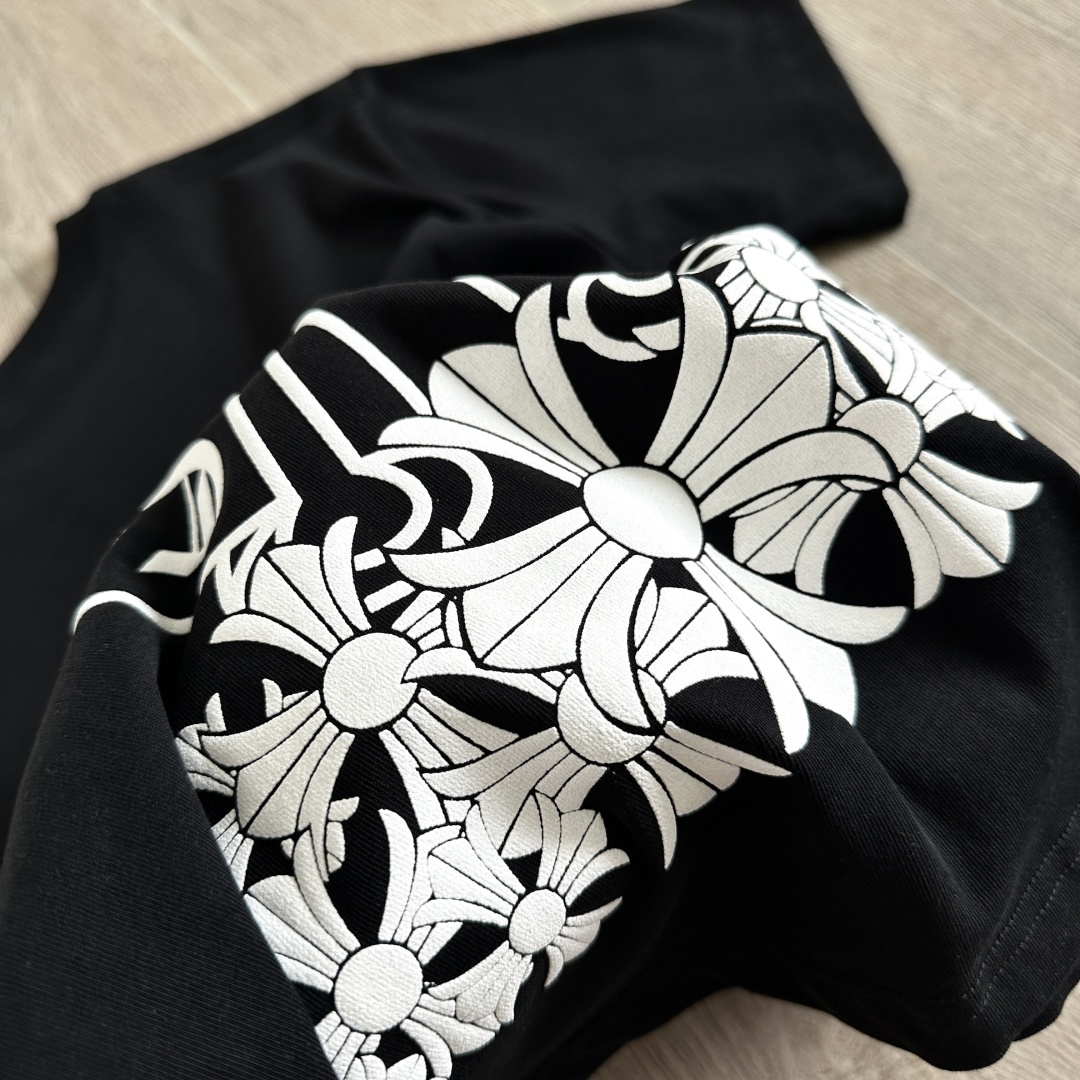 Chrome Hearts CH 克罗心  圆领 短袖 T恤  A0 墓葬十字群