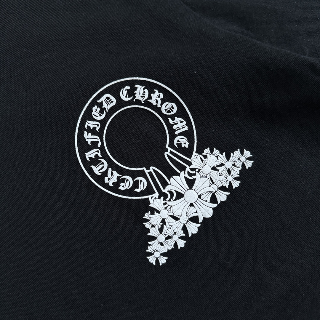 Chrome Hearts CH 克罗心  圆领 短袖 T恤  A0 墓葬十字群