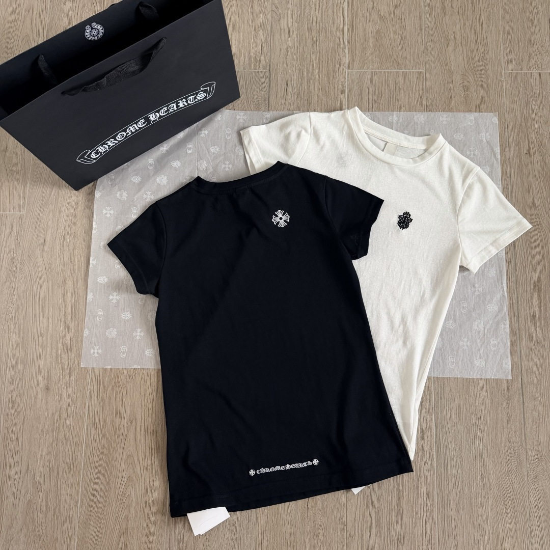 Chrome Hearts CH 克罗心 女款  刺绣  GRP Y刺绣修身 A5