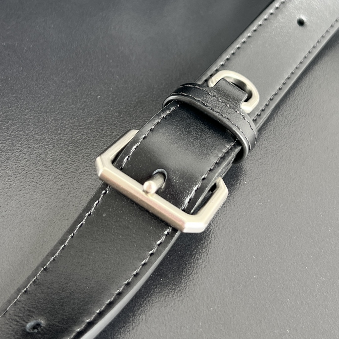 BV Bottega Veneta Woven Design Crossbody Camera Bag for Men 黑色 亮面 相机H0 755923