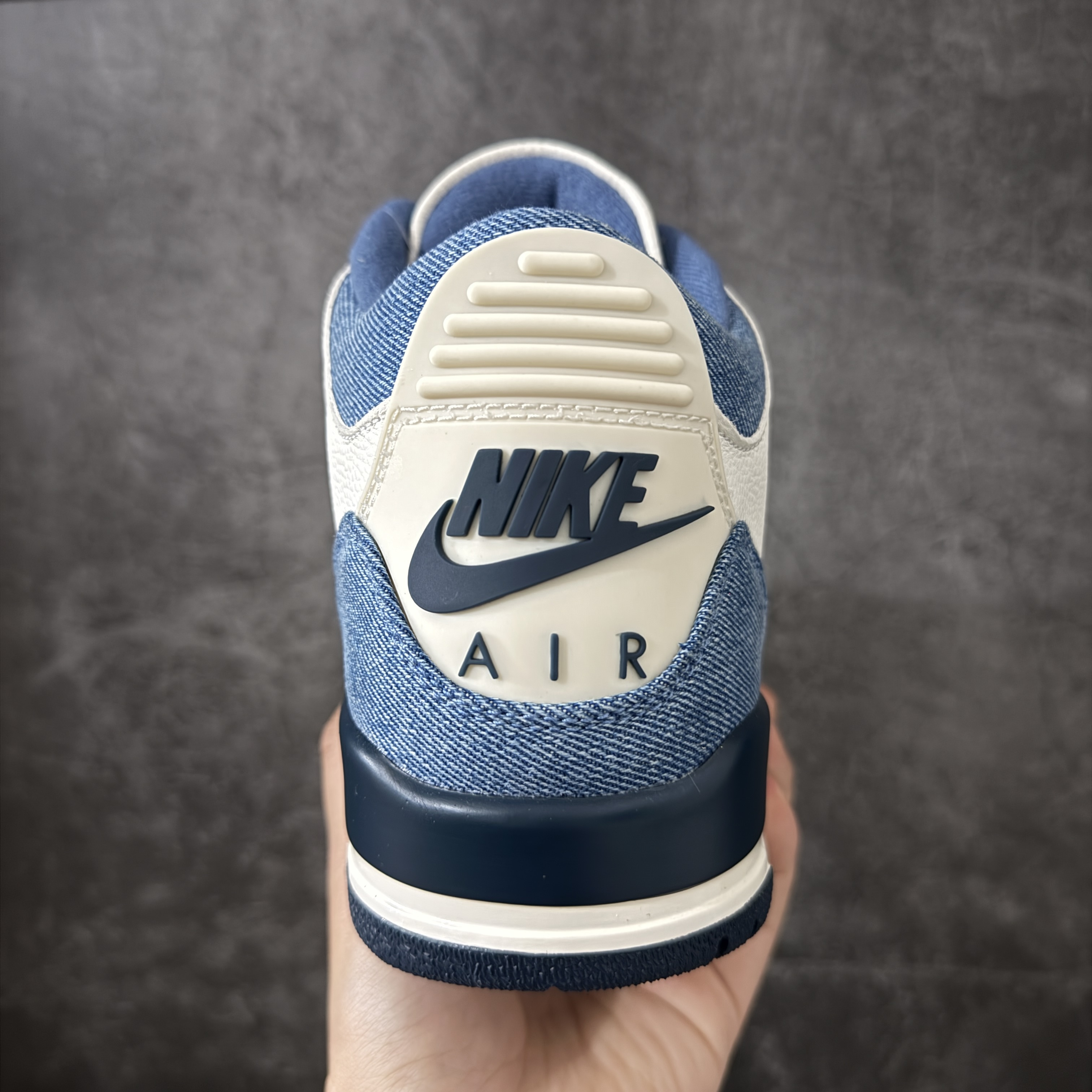 Levi's Air Jordan 3 Rare Air AJ3 中筒 舒适 防滑耐磨  复古篮球鞋 休闲鞋 篮球鞋 板鞋 女鞋 男鞋  波鞋 B5白藍IR0912-400