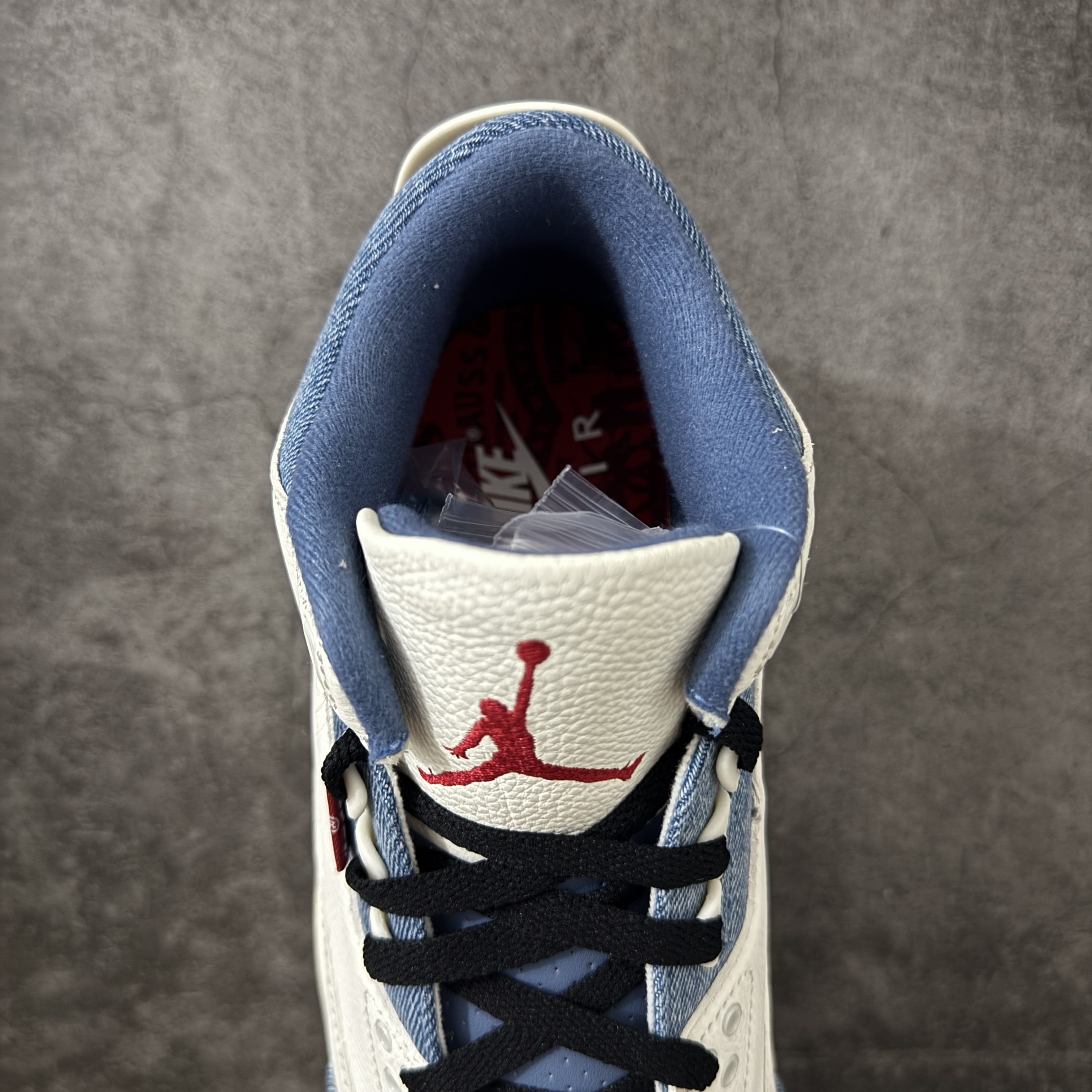 Levi's Air Jordan 3 Rare Air AJ3 中筒 舒适 防滑耐磨  复古篮球鞋 休闲鞋 篮球鞋 板鞋 女鞋 男鞋  波鞋 B5白藍IR0912-400