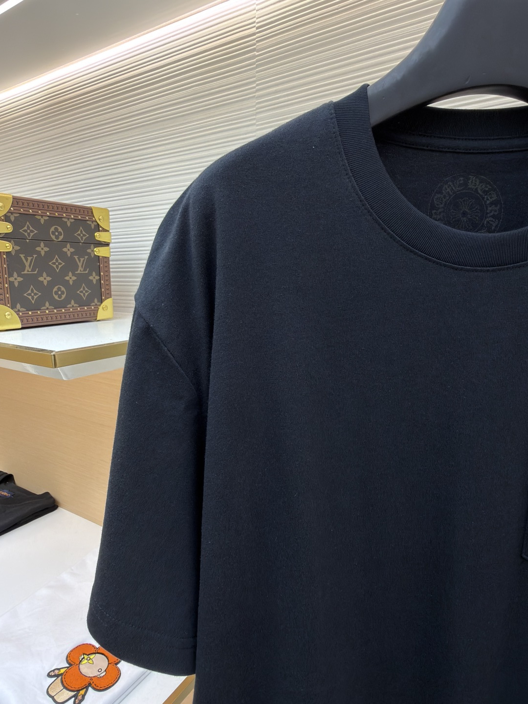 Chrome Hearts CH 克罗心  圆领 短袖 T恤  马蹄 A0  26 荧光黄 