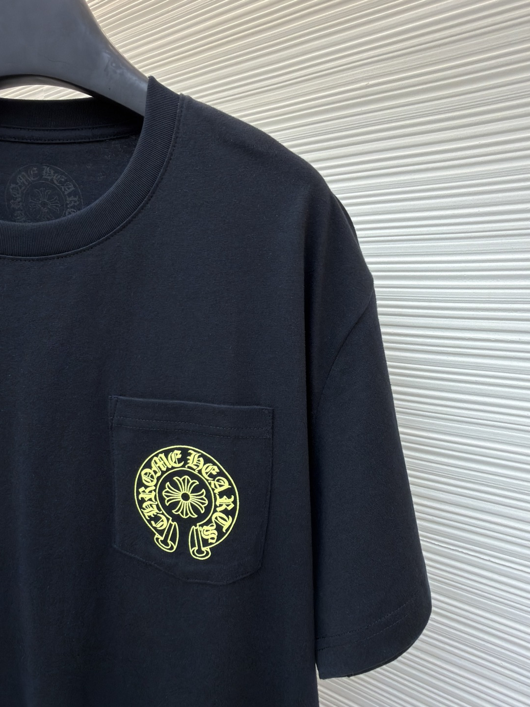 Chrome Hearts CH 克罗心  圆领 短袖 T恤  马蹄 A0  26 荧光黄 