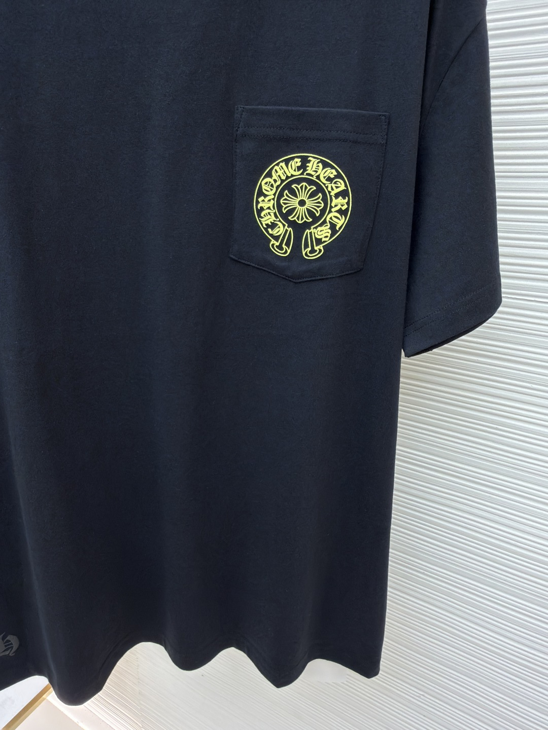 Chrome Hearts CH 克罗心  圆领 短袖 T恤  马蹄 A0  26 荧光黄 