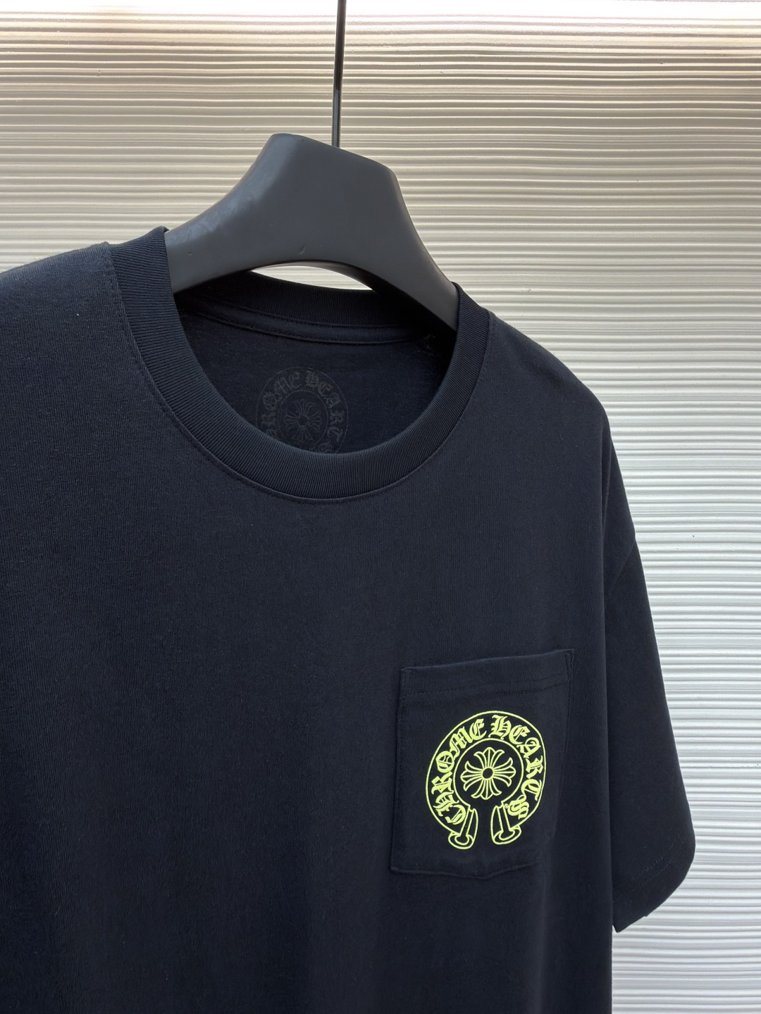 Chrome Hearts CH 克罗心  圆领 短袖 T恤  马蹄 A0  26 荧光黄 