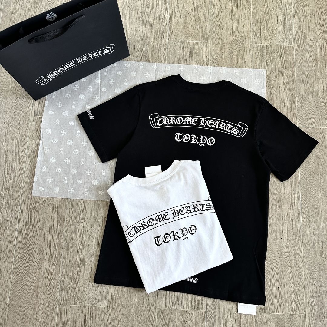 Chrome Hearts CH 克罗心  圆领 短袖 T恤  A0  城市限定 东京