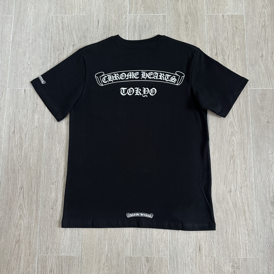 Chrome Hearts CH 克罗心  圆领 短袖 T恤  A0  城市限定 东京