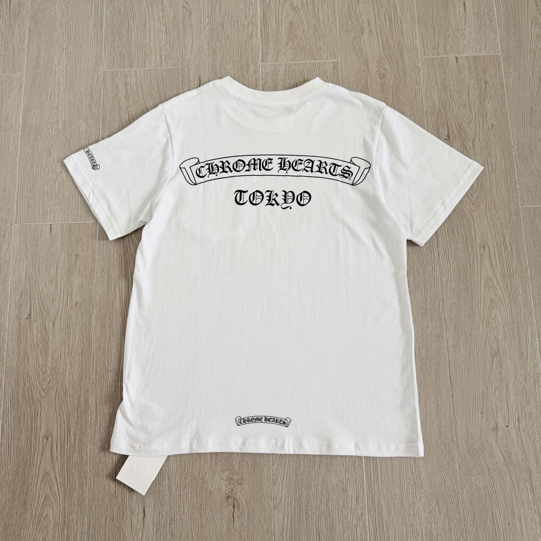 Chrome Hearts CH 克罗心  圆领 短袖 T恤  A0  城市限定 东京