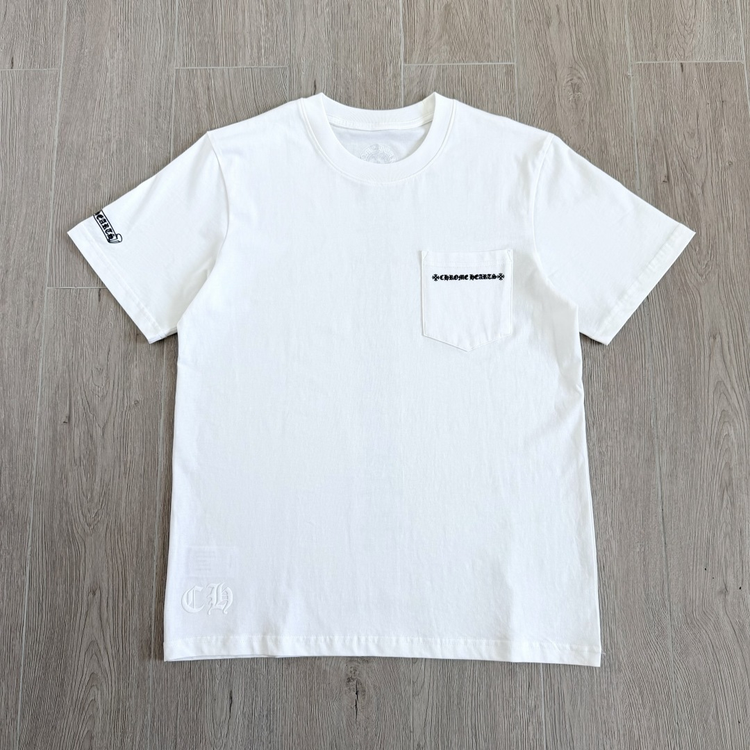 Chrome Hearts CH 克罗心  圆领 短袖 T恤  A0  直列十字架